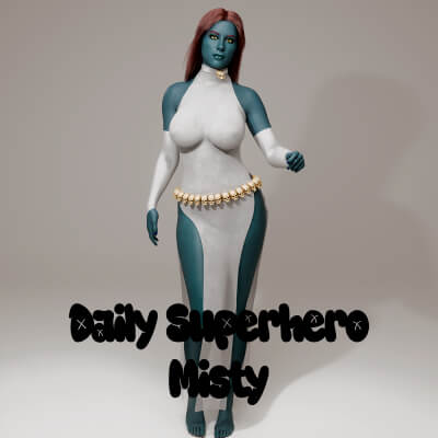 daily superhero misty for genesis 9 1776849091