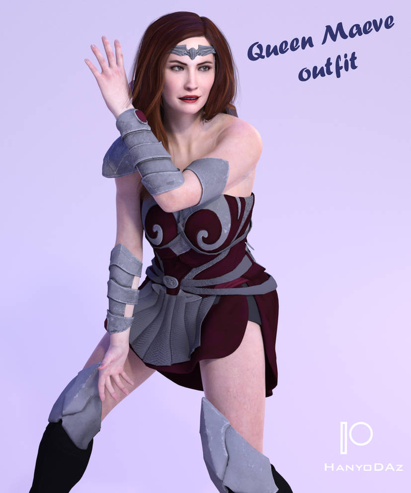 vera as queen meave g8 outfit face remake by hanyodaz dga5coo 414w