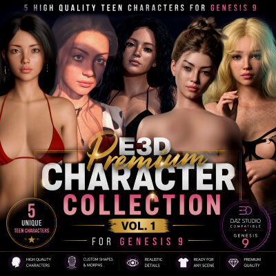 E3D Premium Character Collection Vol. 1 for Genesis 9 1 https://new.imagehostx.com/upload/2026/05/03/e3d-premium-character-collection-vol-1-for-genesis-9_1777779475.jpg