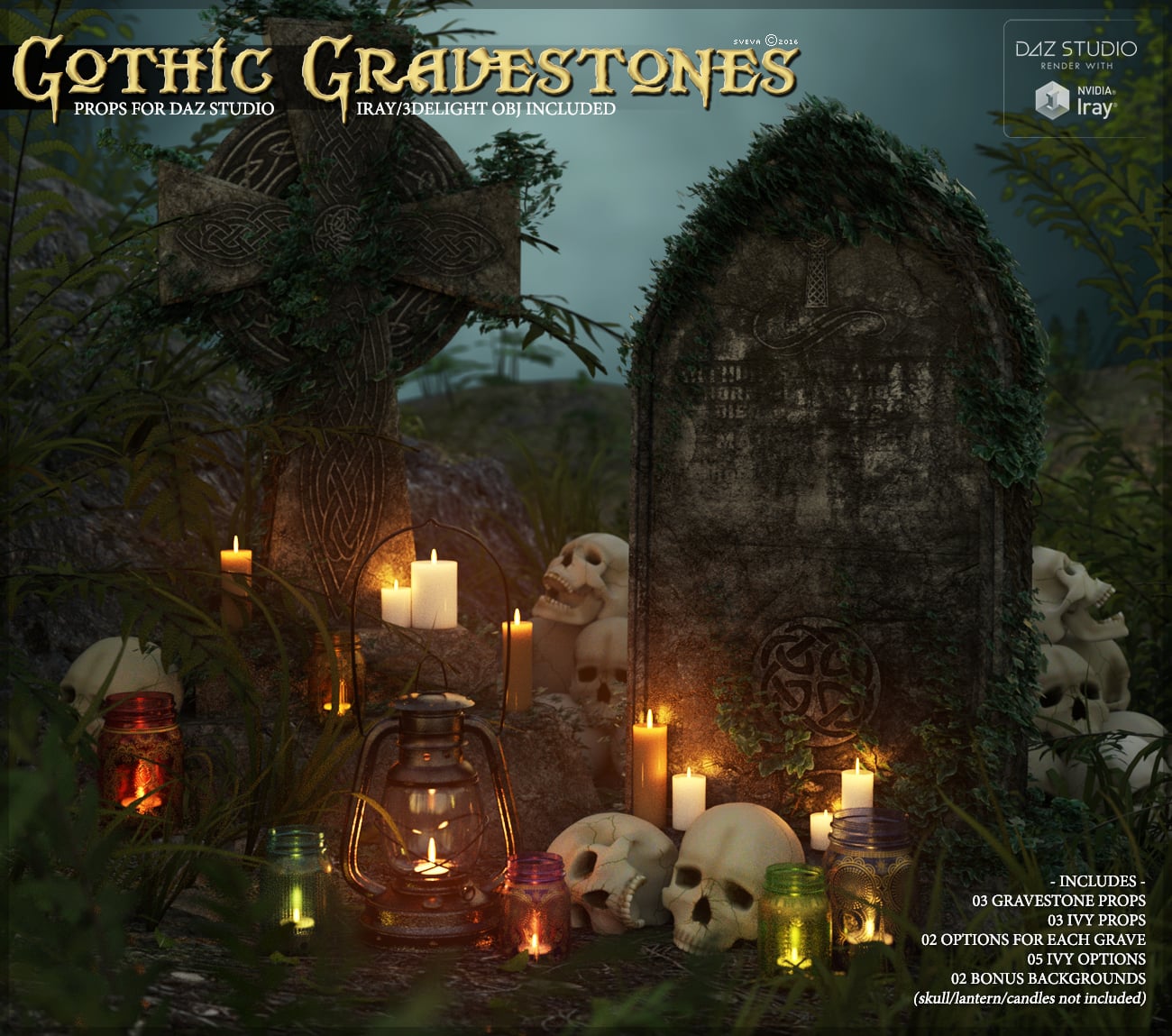 SV's Gothic Gravestones DS (for DAZ) 1 https://new.imagehostx.com/upload/2026/05/04/sv-s-gothic-gravestones-ds-image-0_1777916381.jpg