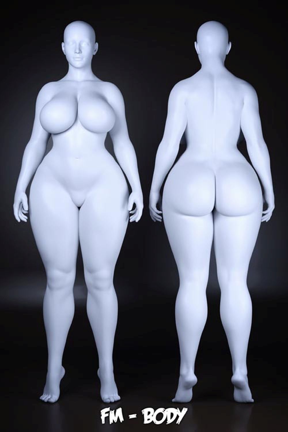 Toon FMBody (+ Breasts) for Genesis 8 1 Toon FMBody (+ Breasts) for Genesis 8