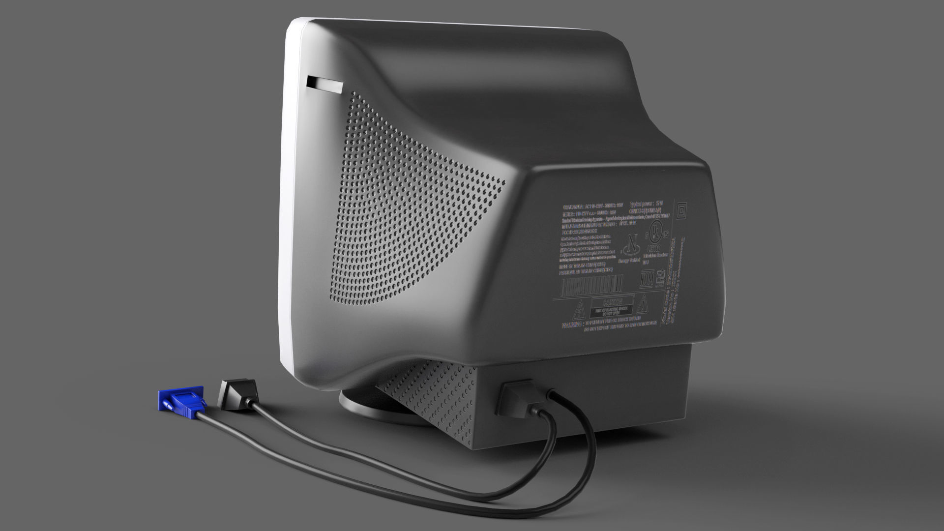 generic vintage crt computer monitor lowpoly gameasset 3d model 6bdeedf775 1778491603
