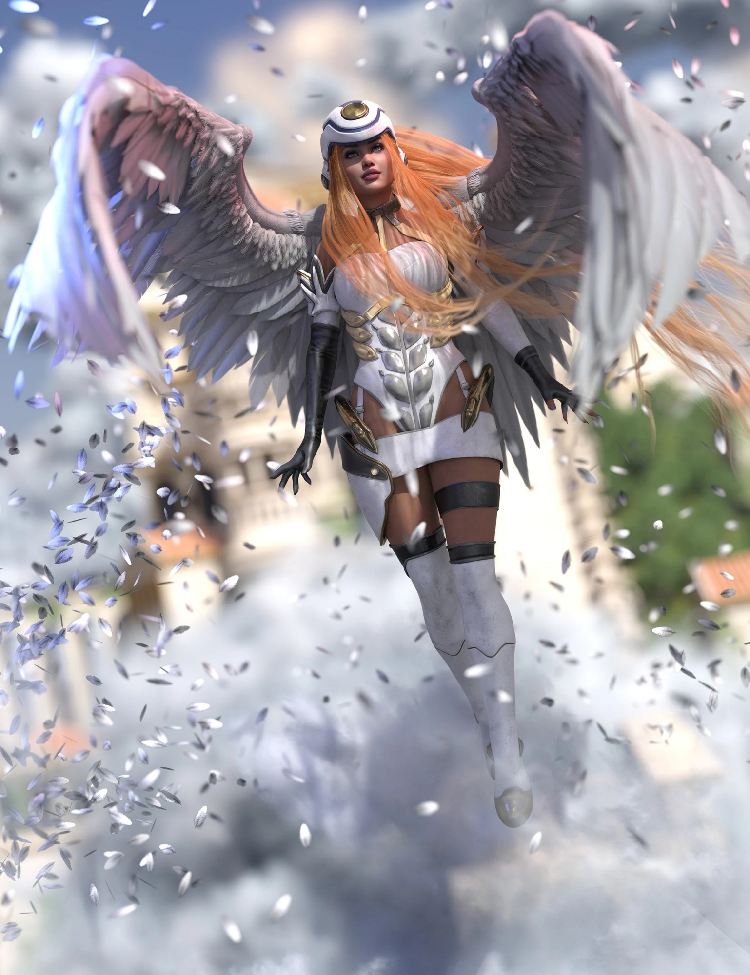 dForce Galaxy Angel Suit for Genesis 8 and 8.1 Female (Removed From Store) 1 dForce Galaxy Angel Suit for Genesis 8 and 8.1 Female