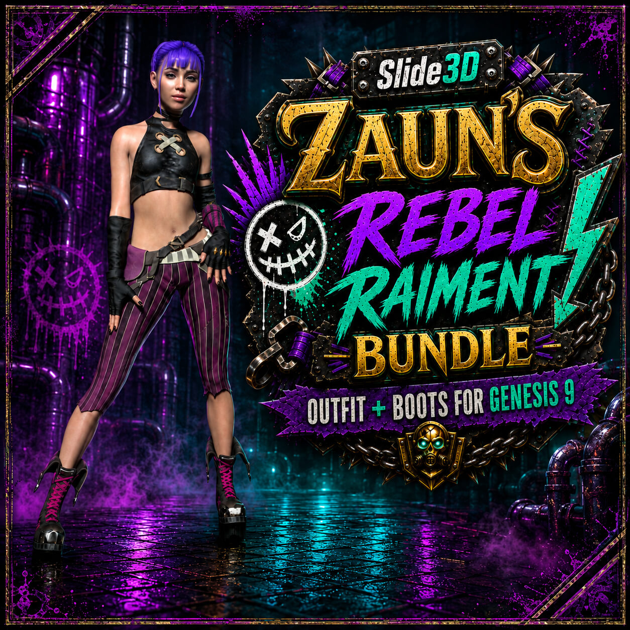 Slide3D Zaun's Rebel Raiment Bundle G9 1 https://new.imagehostx.com/upload/2026/05/15/slide3d-zaun-s-rebel-raiment-bundle-g9-01_1778831304.jpg