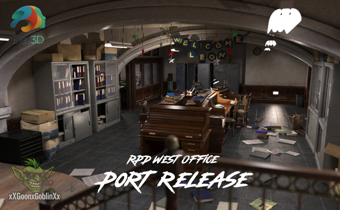 re2 rpd west office port to daz3d by xxgoonxgoblinxx dl3a45h pre 1779061184 1779061190