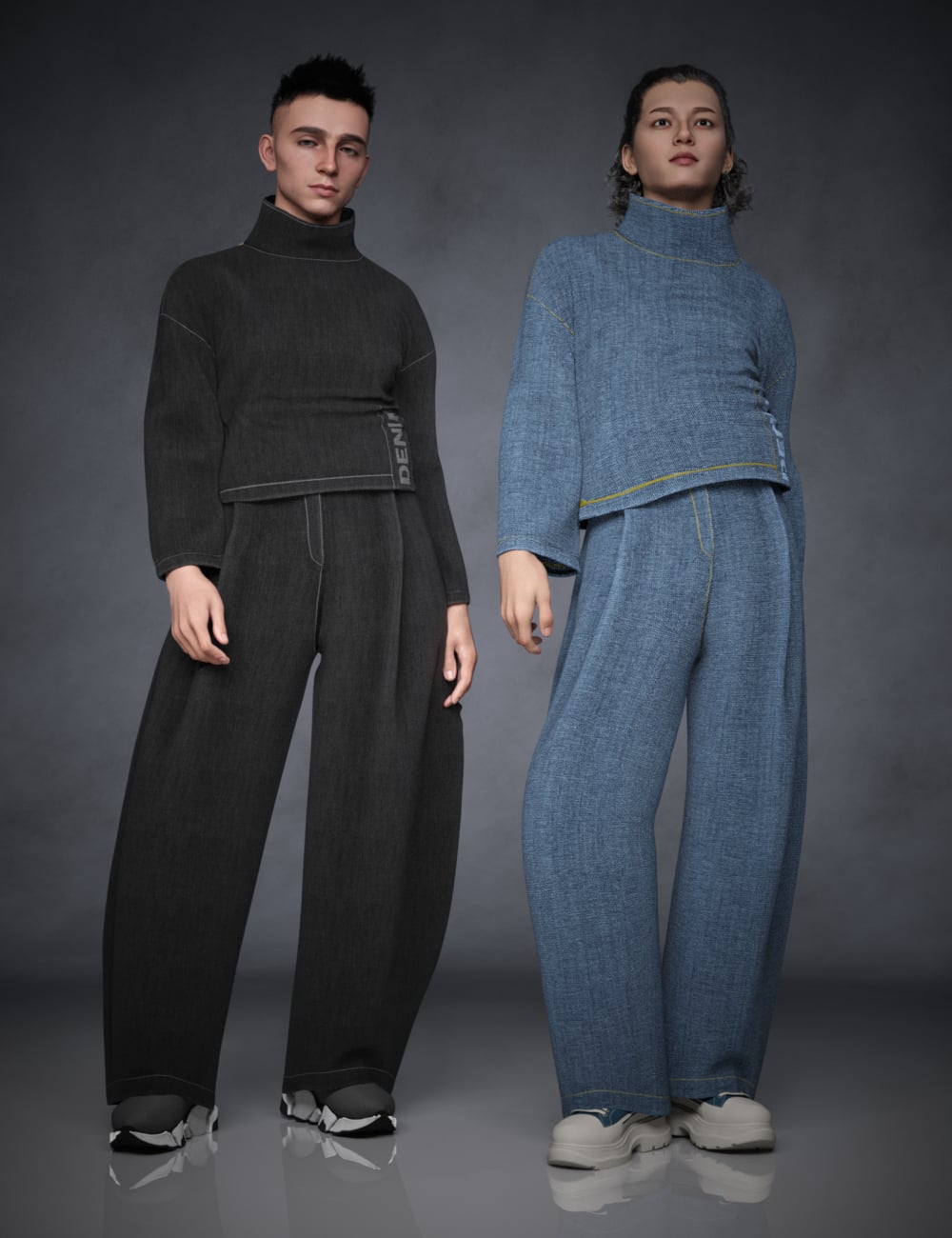 dForce Black Denim Outfit for Genesis 9 Masculine 1 https://new.imagehostx.com/upload/2026/05/22/blackdenimoutfitforgenesis9masculine00maindaz3d_1779433086.jpg