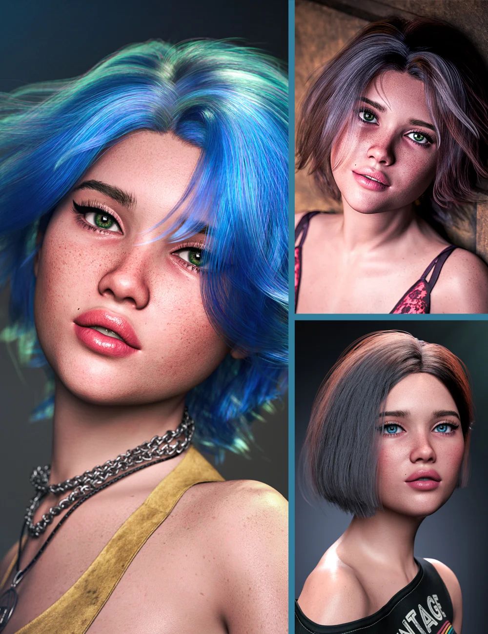 CJ Vanity HD For Genesis 9 2026 - Free Daz 3D Models