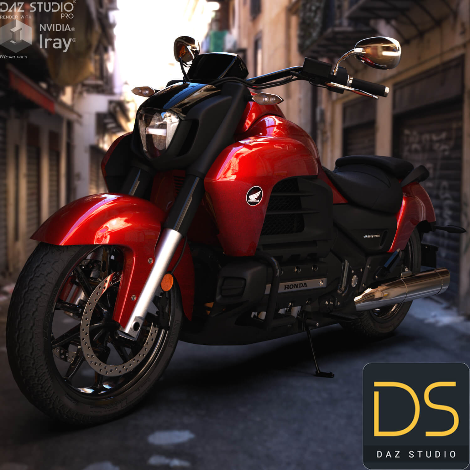 honda valkyrie 2014 for daz studio 01 1780182800