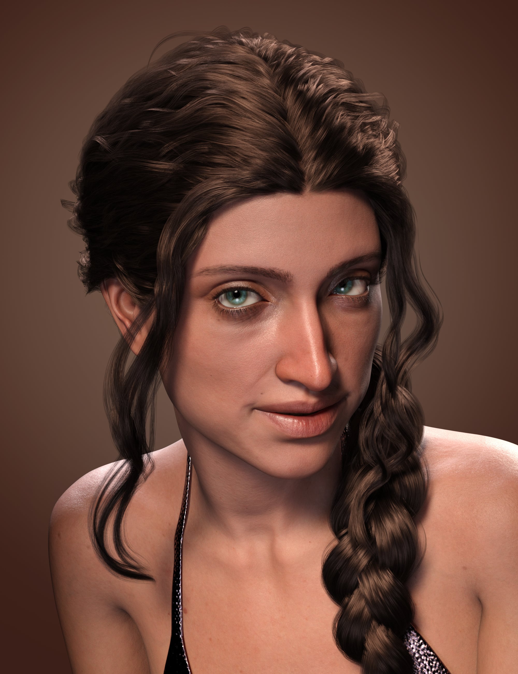 FE Belicia Hair for Genesis 9 and 8 Female 1 FE Belicia Hair for Genesis 9 and 8 Female