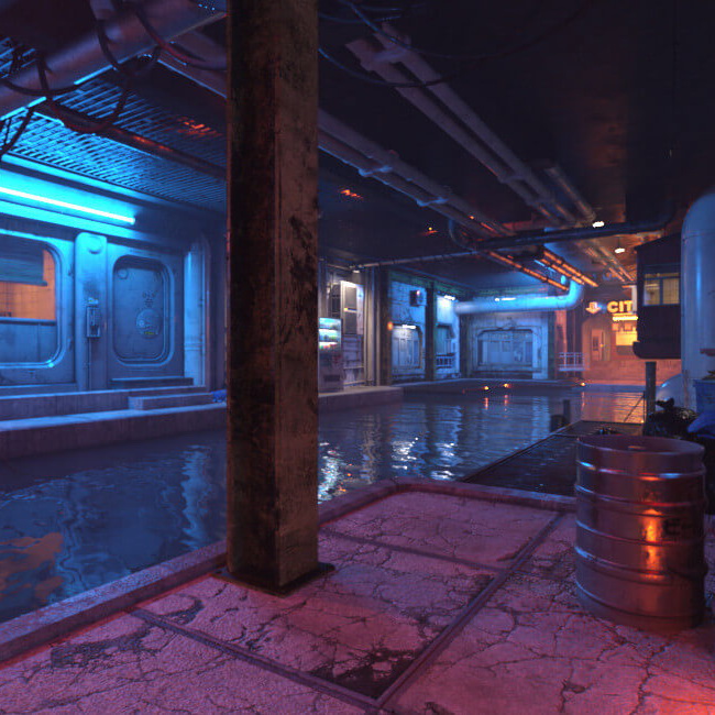 hot hdri sets neon dark city daz studio 08 1780627107