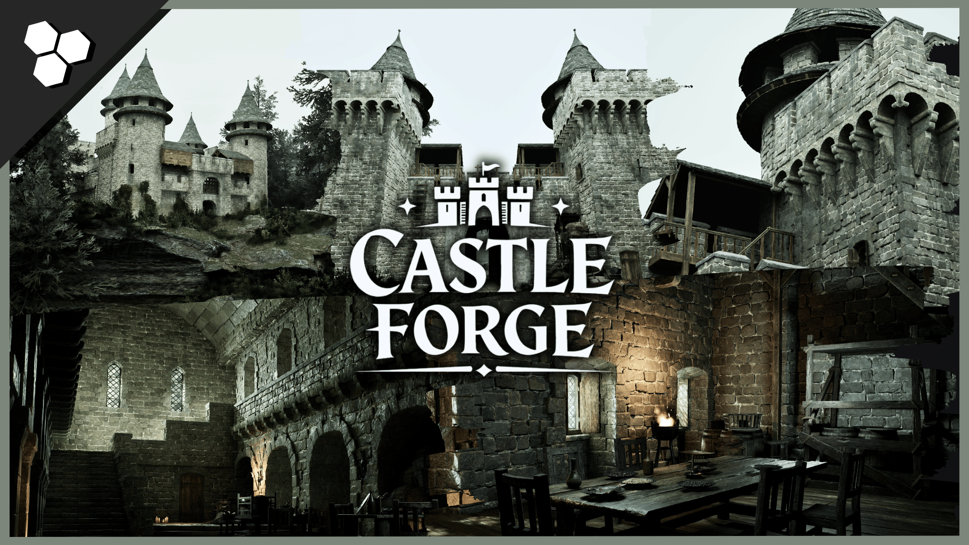 Castle Forge: Modular Medieval Castle (Modular Castle, Castle Interior, Castle)