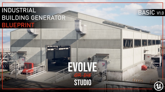 Industrial Building Generator (Basic) v1.0 UE5 1 https://new.imagehostx.com/upload/2026/06/07/0af87909-62e5-4ead-a9fd-032ff5eee124_1780795452.jpg