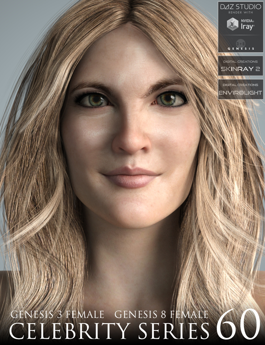 Celebrity Series 60 for Genesis 3 and Genesis 8 Female 8 1 1780804350