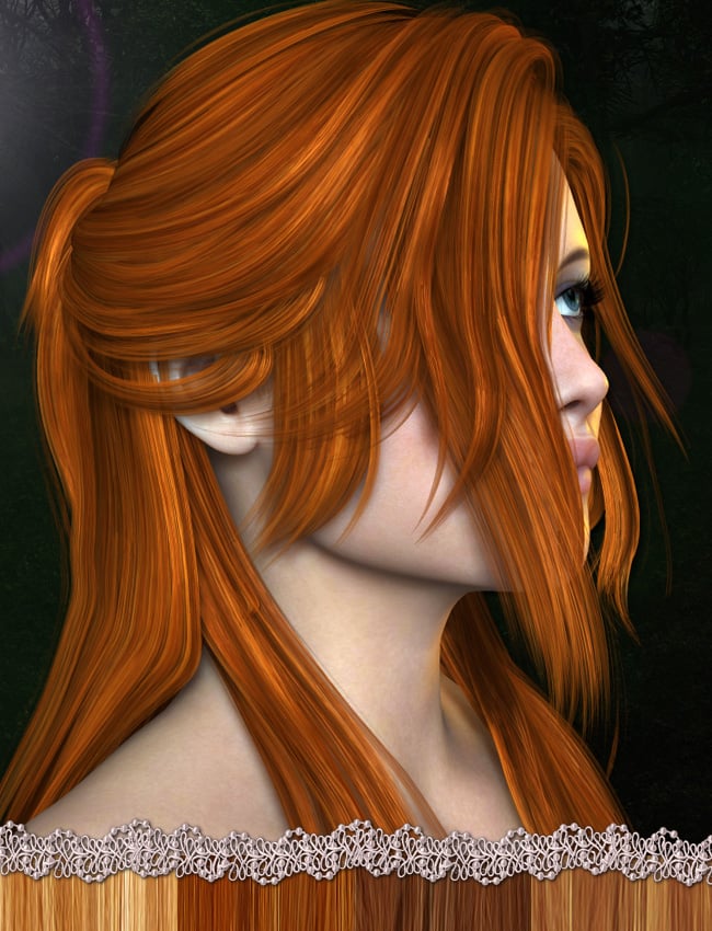 Ilsa Hair for G2F V4 1 Ilsa Hair for G2F V4