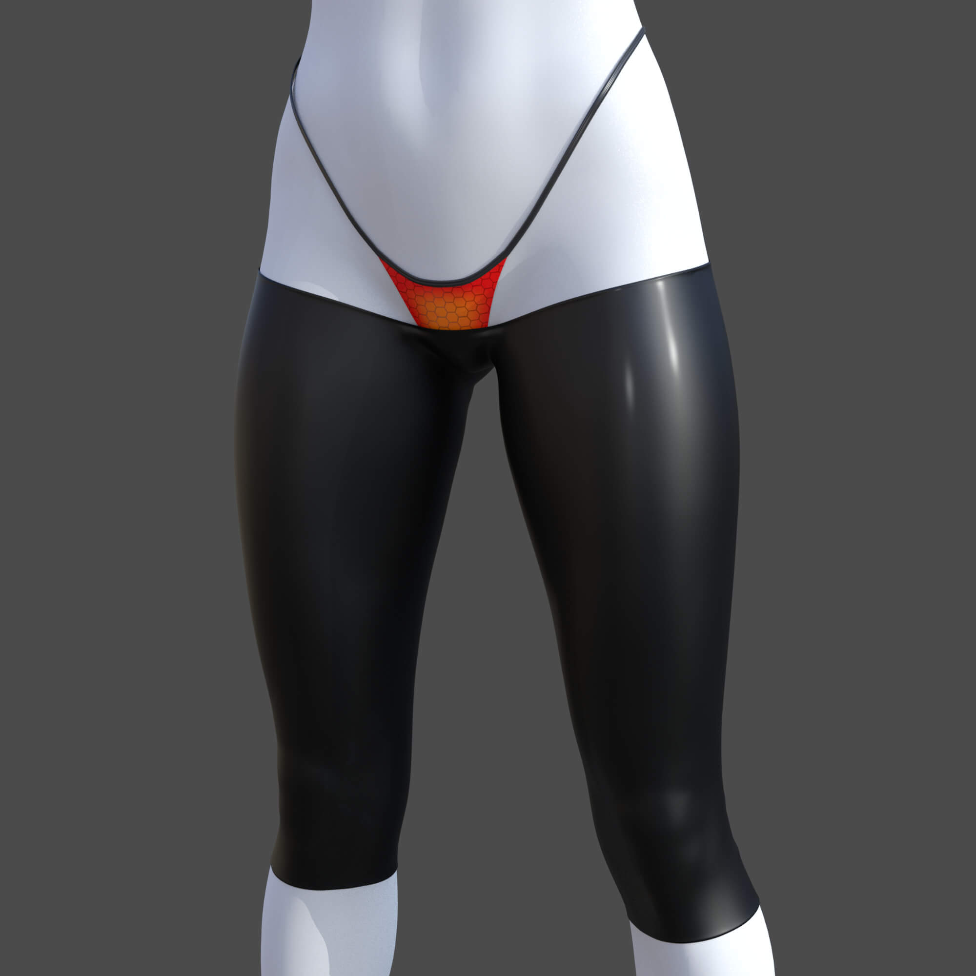 iron hot panty latex capri for genesis 8 female 03 1781167258