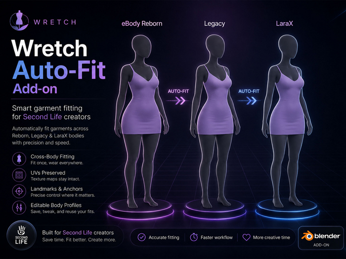 AutoFit Garments - Blender Addon 1 https://new.imagehostx.com/upload/2026/06/14/Ad-20Wretch-AutoFit_1781480281.jpg