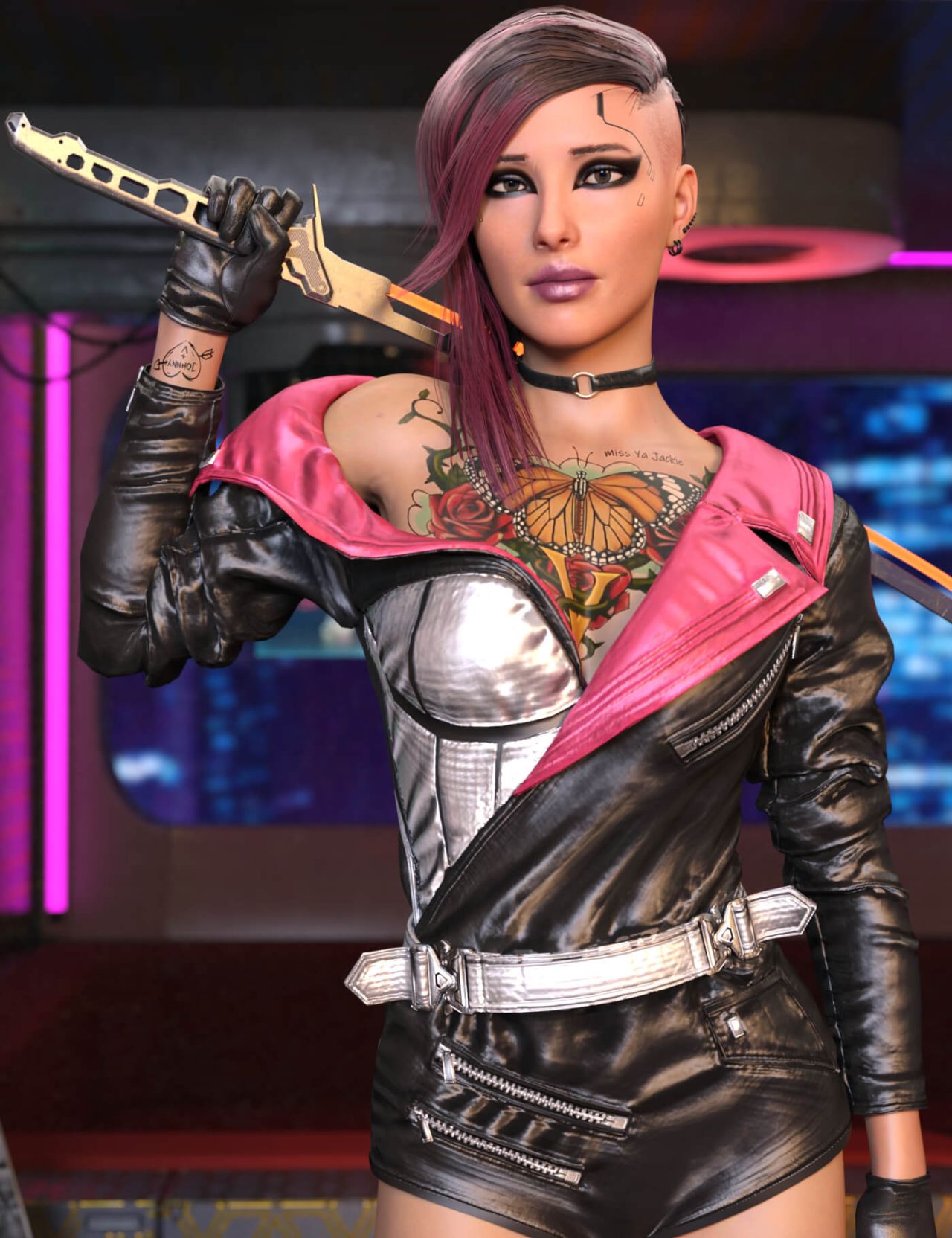 Femme V (Custom) for Genesis 8 Female