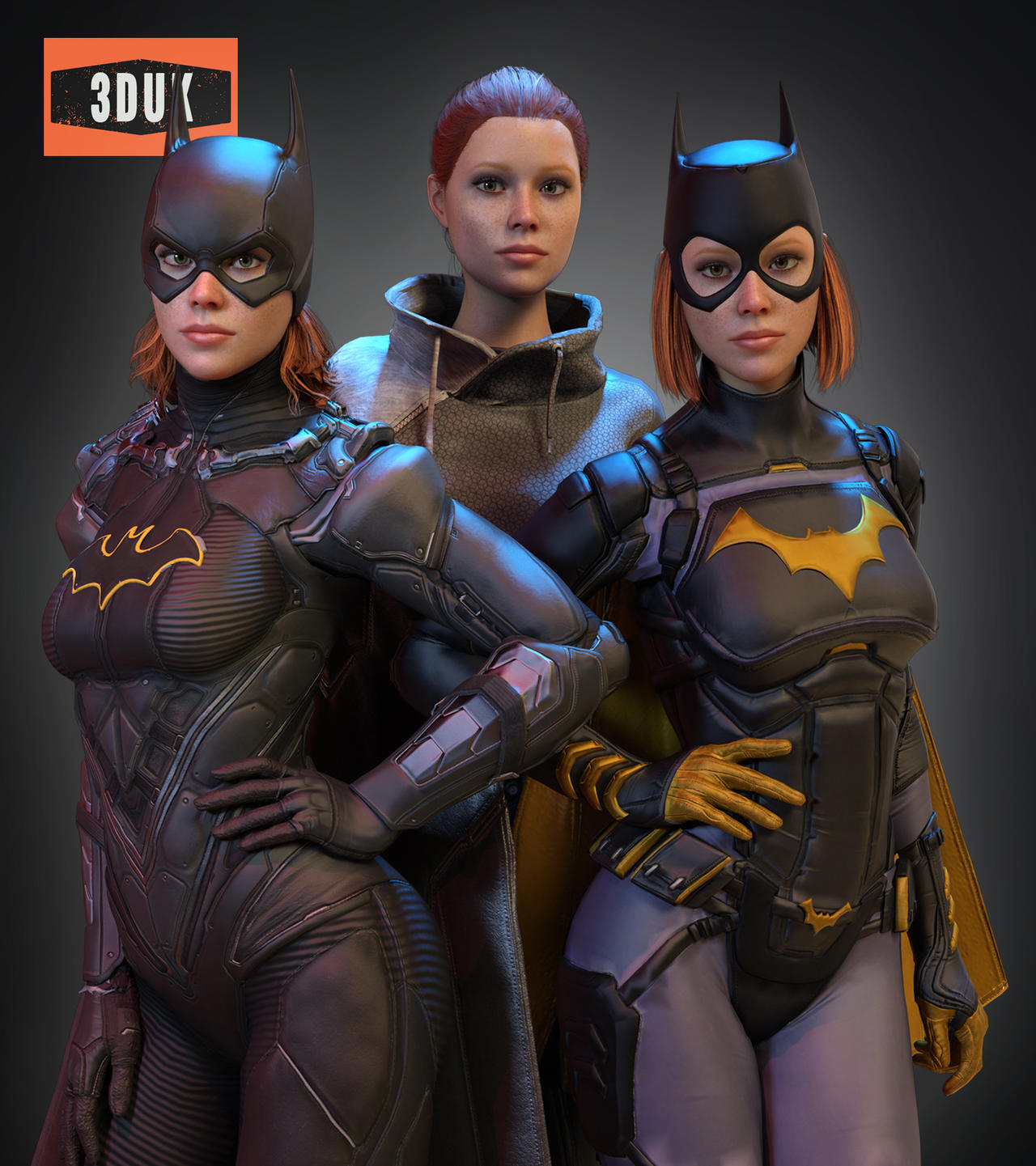 gotham knights batgirl pack 2 for g8f by 3duk 1782218494