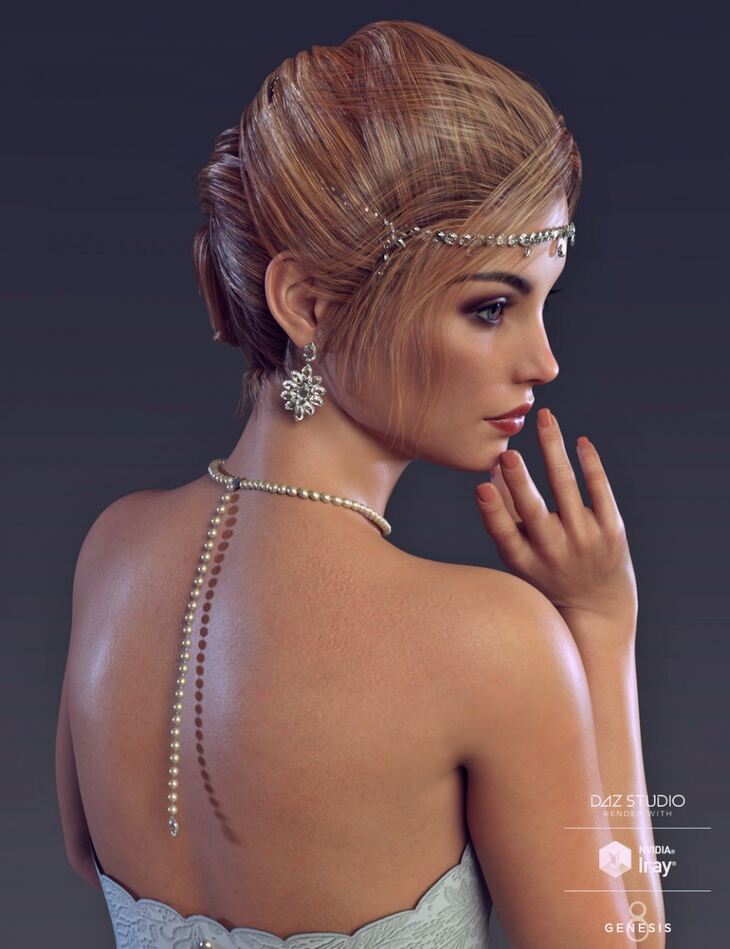White Wedding Add On for Genesis 8 Females 1782434017