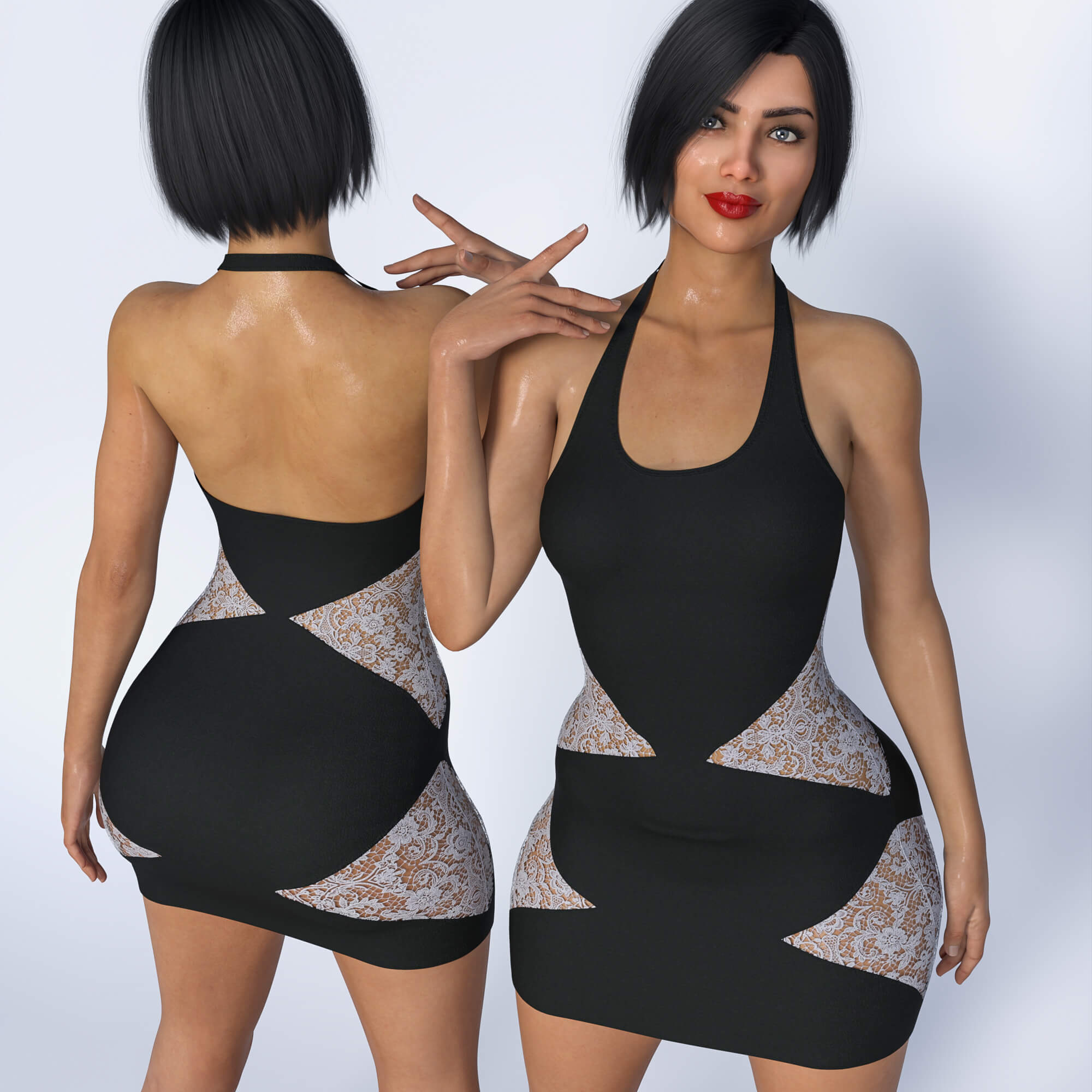 elitedz dforce allure halter dress g8f g8 1f 16 1782995421