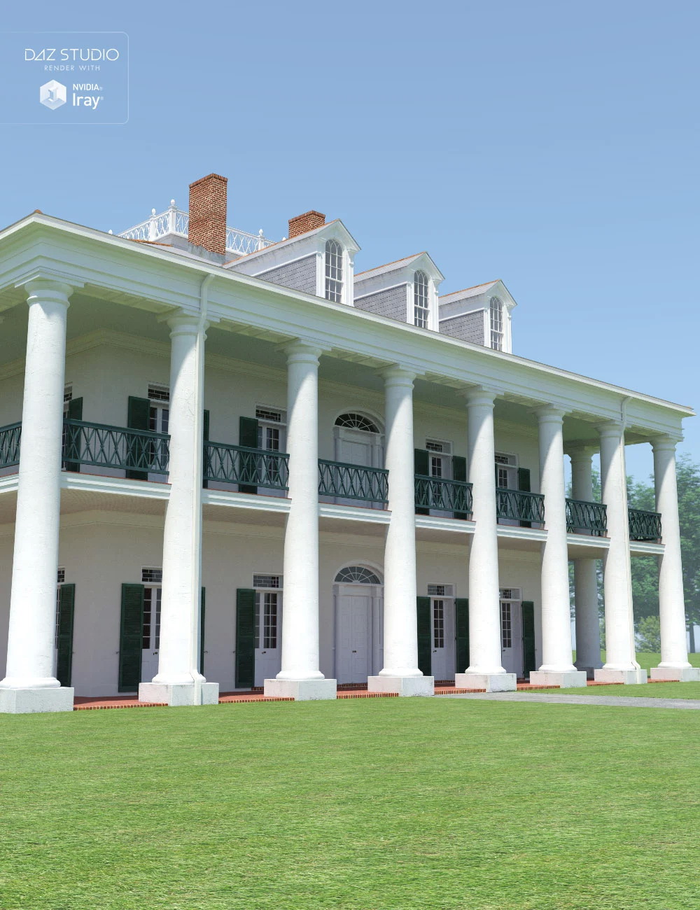 00 main antebellum mansion daz3d 1783117471