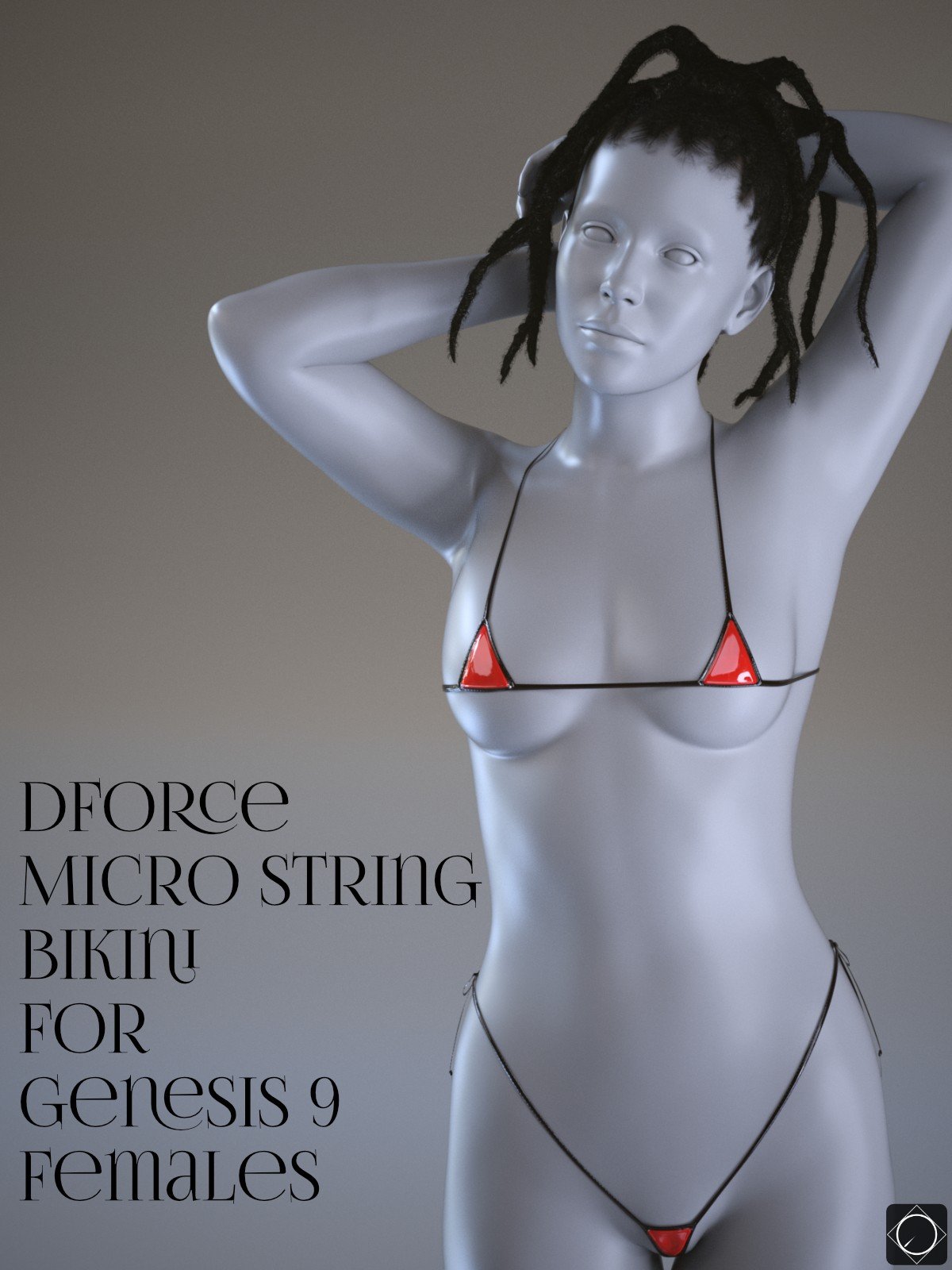 dForce Micro String Bikini for Genesis 9 Females 1 dForce Micro String Bikini for Genesis 9 Females