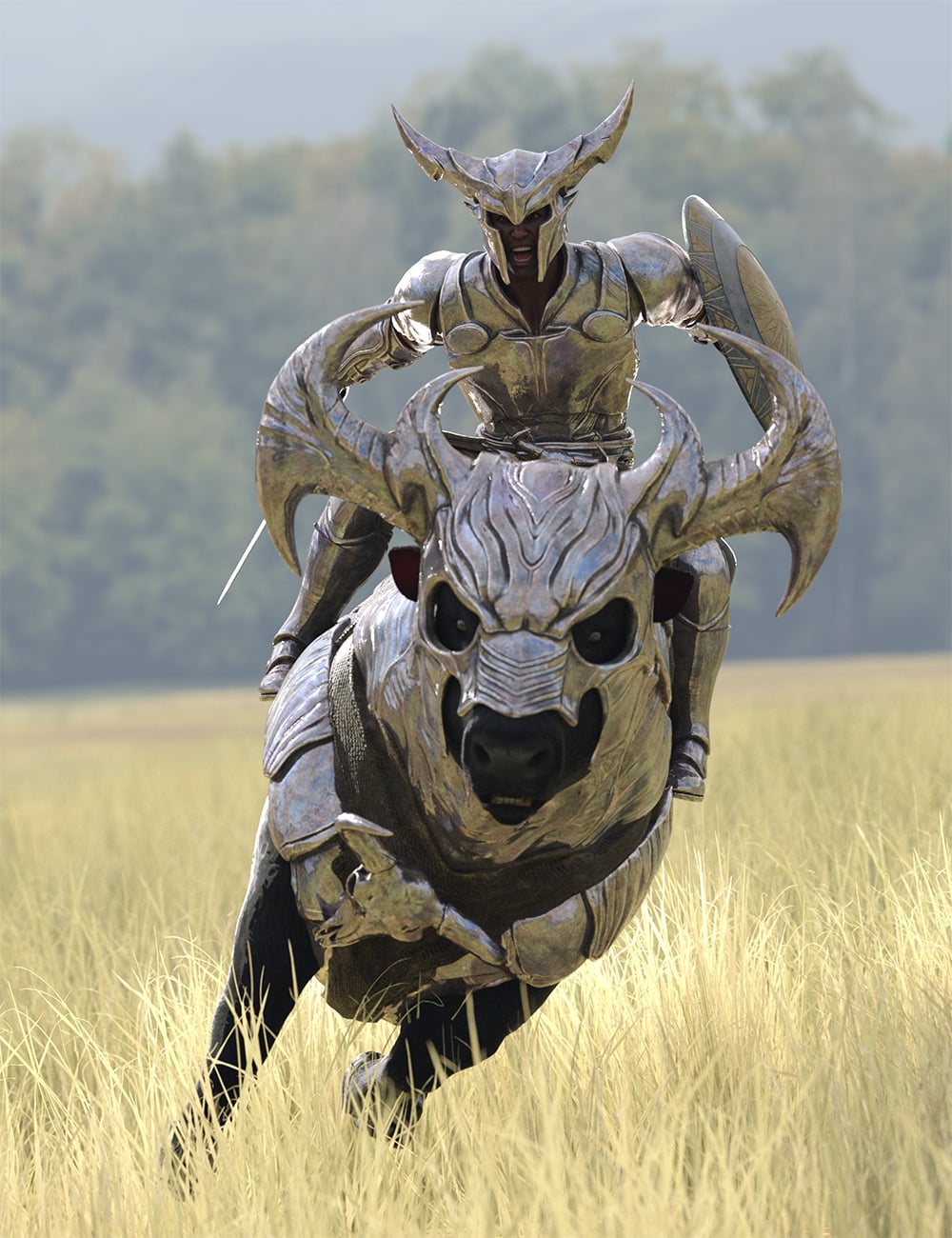 ironhornposesforbull3andgenesis900maindaz3d 1783583258