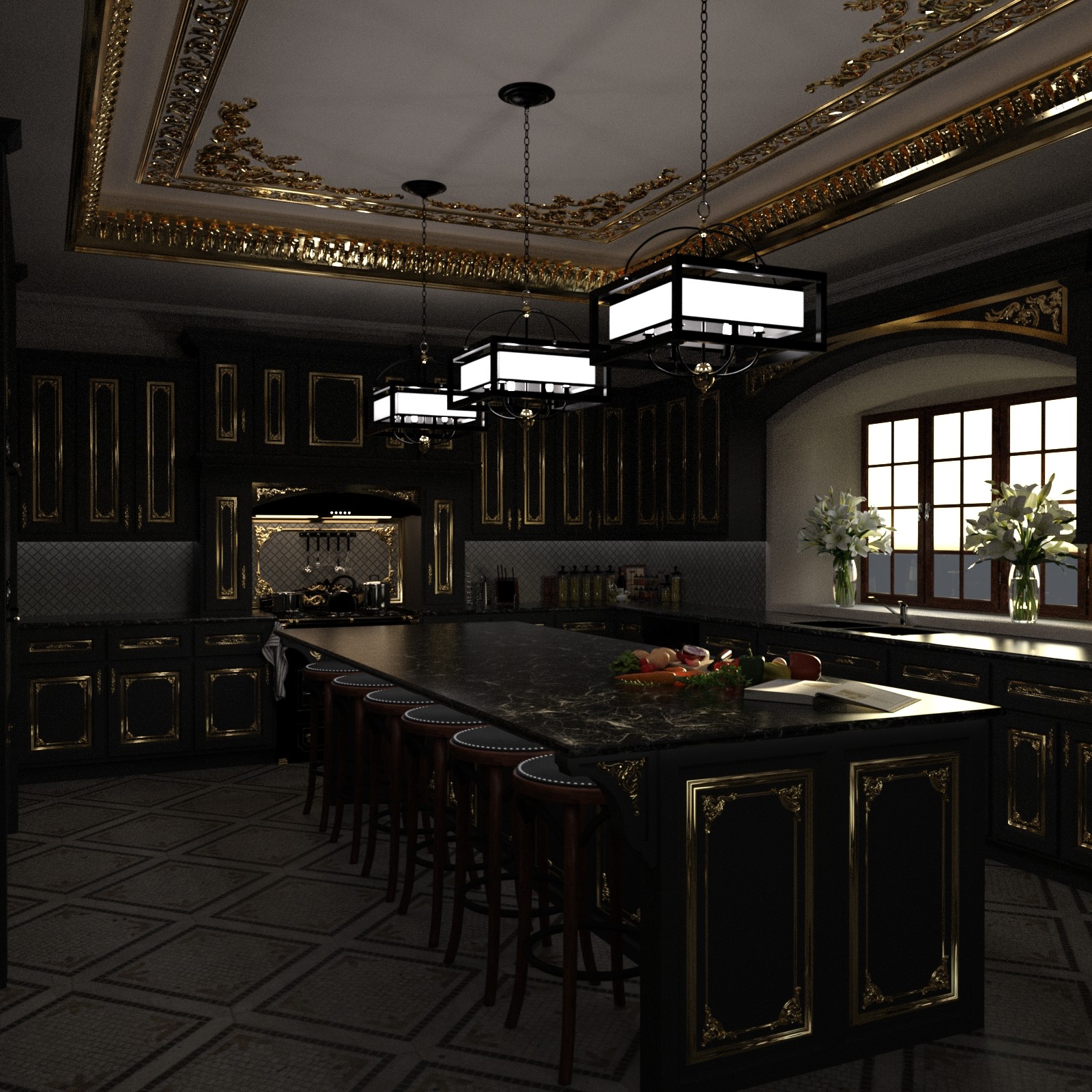 Elegant Kitchen 1783810333