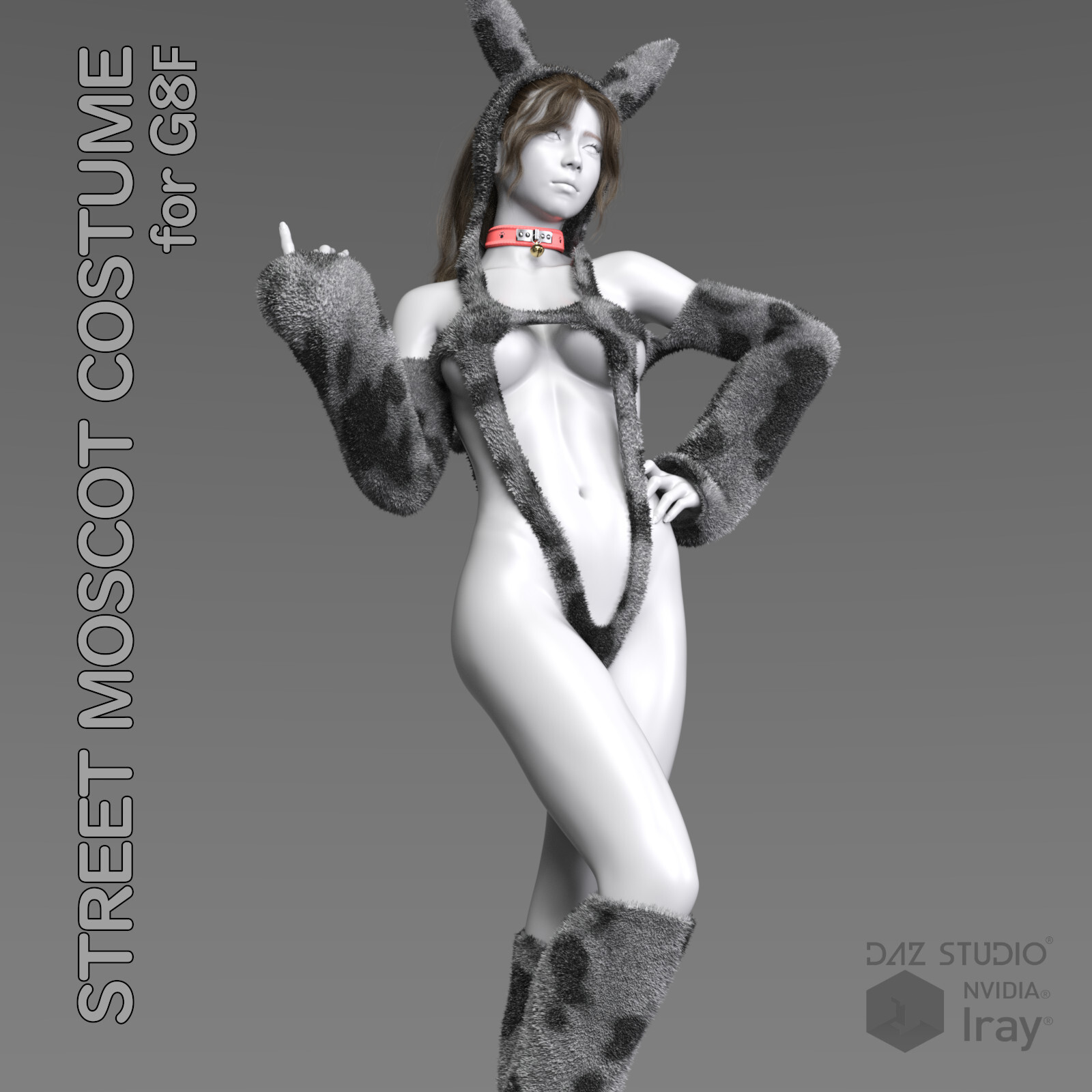 Street Mascot Costume for G8F 1 Street Mascot Costume for G8F