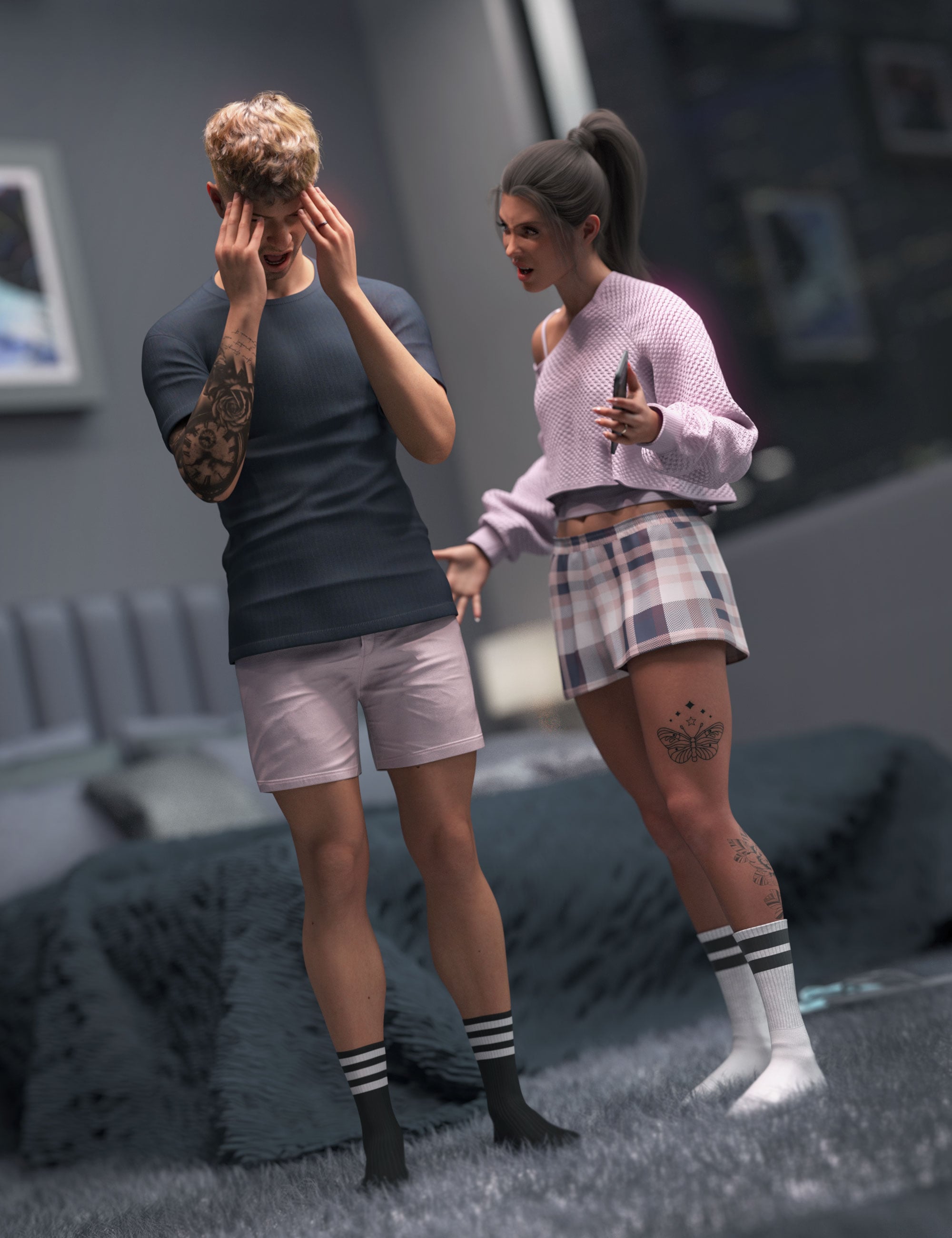 Heated Word Poses for Genesis 9 Feminine and Masculine 1 https://new.imagehostx.com/upload/2026/07/12/heatedwordposesforgenesis9feminineandmasculine00maindaz3d_1783836750.jpg