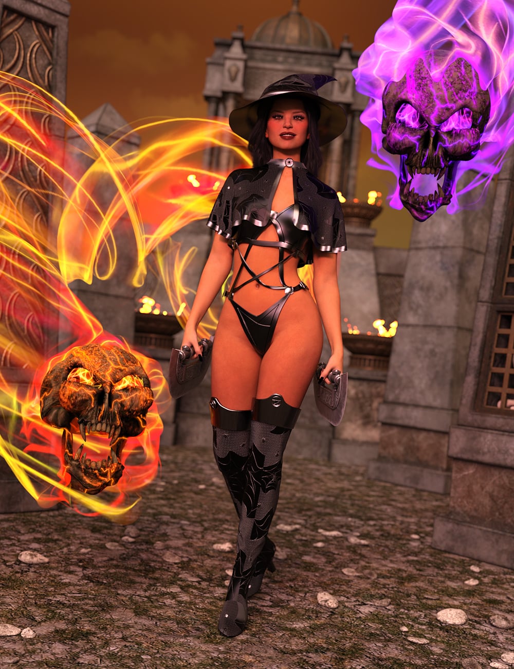 instyledforcedarkmagikoutfitforgenesis9andgenesis8femaleaddon00maindaz3d 1783887649