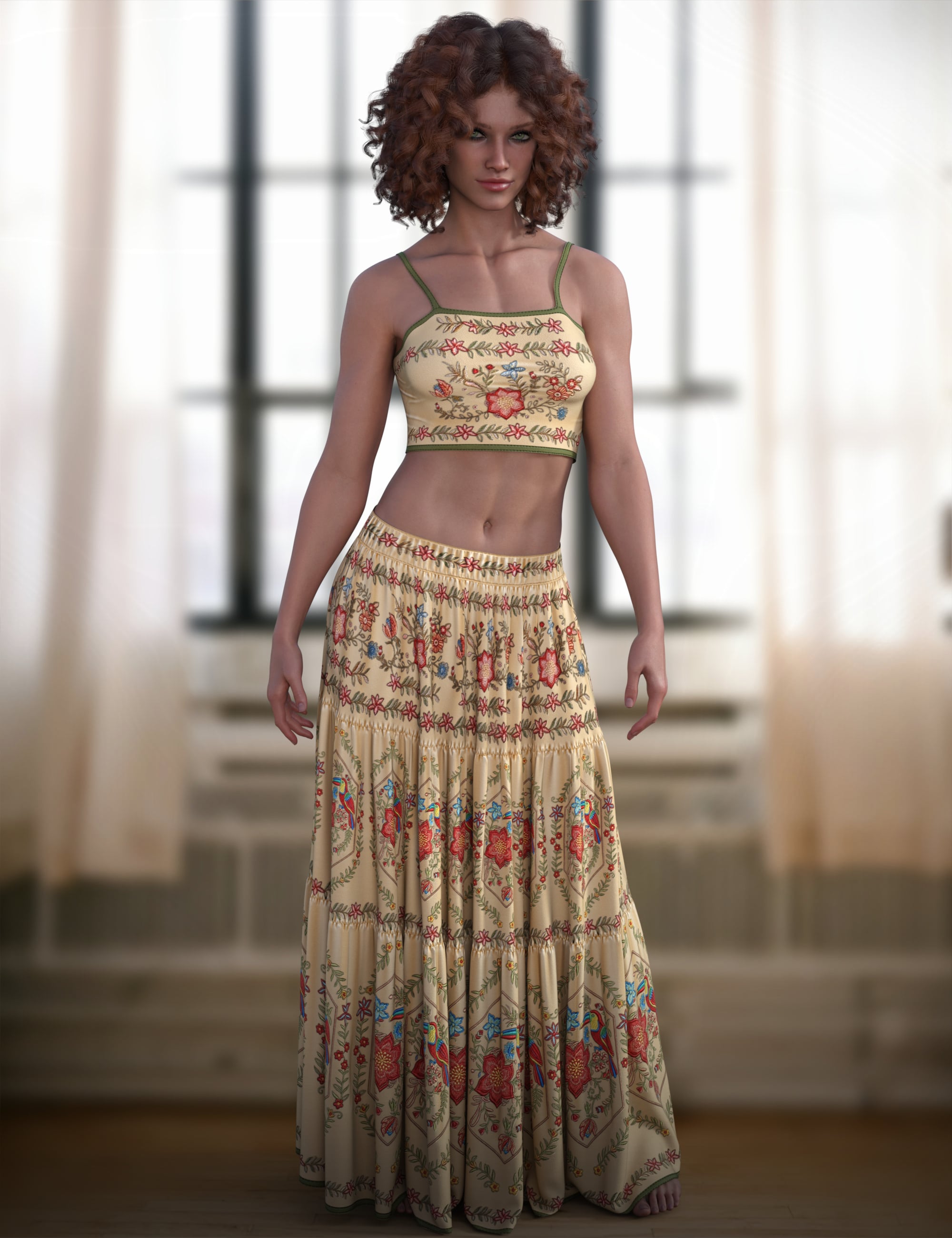dForce Meridian Muse for Genesis 9 and 8 Female 1 dForce Meridian Muse for Genesis 9 and 8 Female