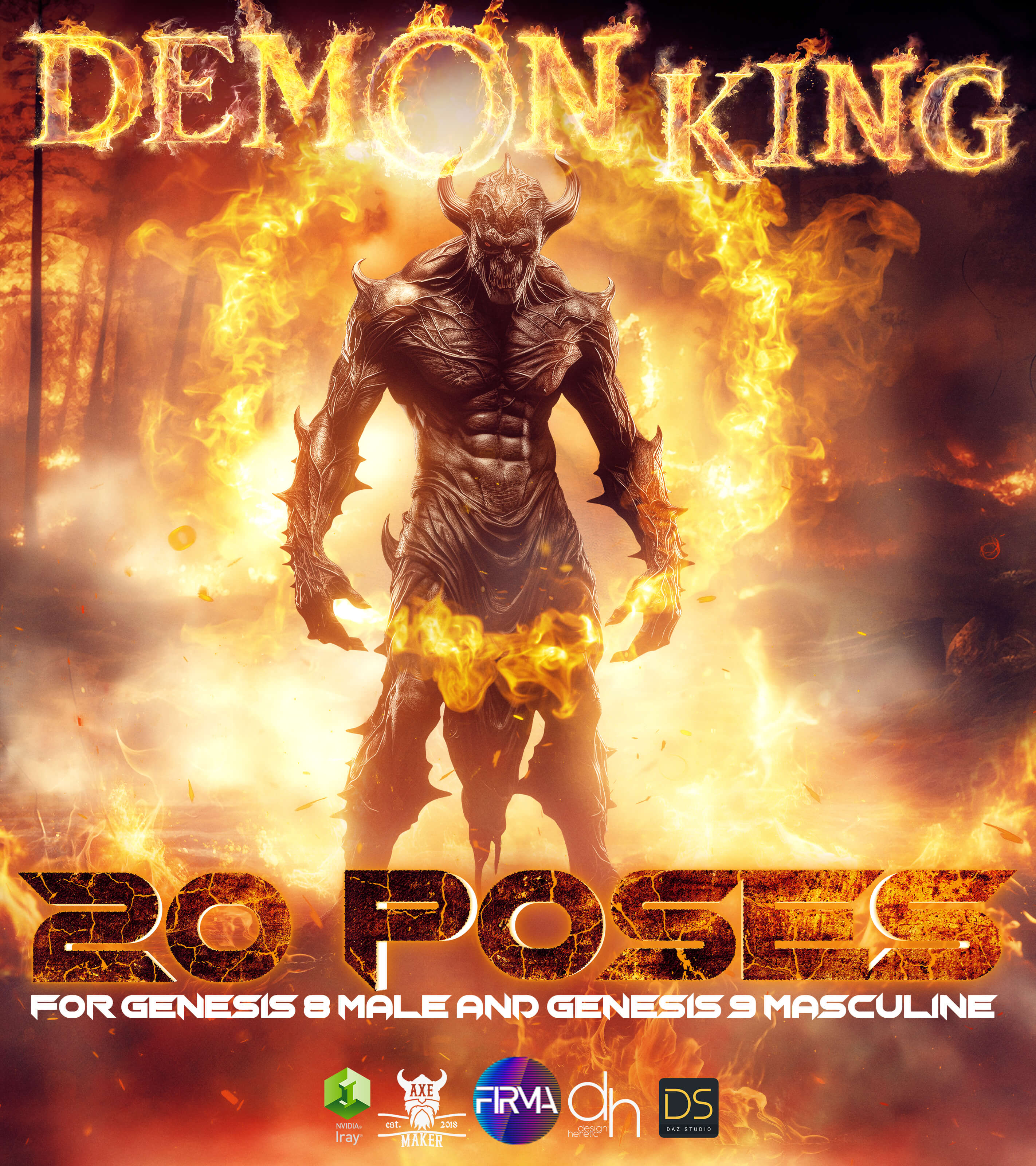 demon king pose pack 01 1784377513