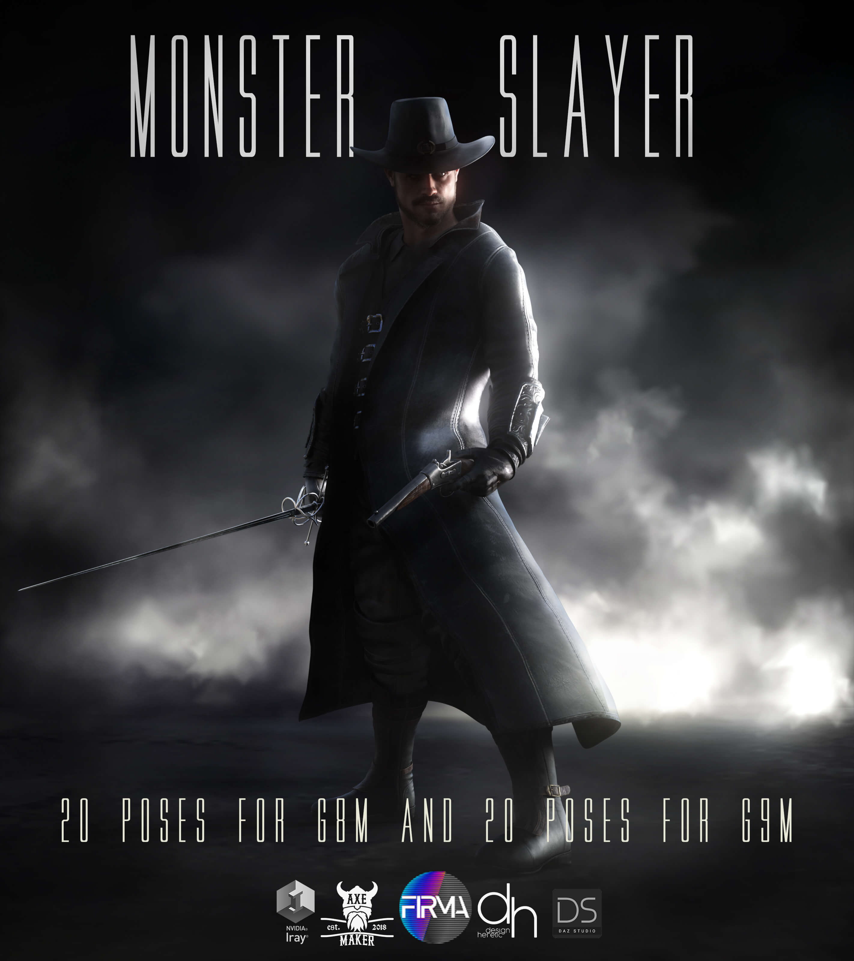 monster slayer pose pack 01 1784377708