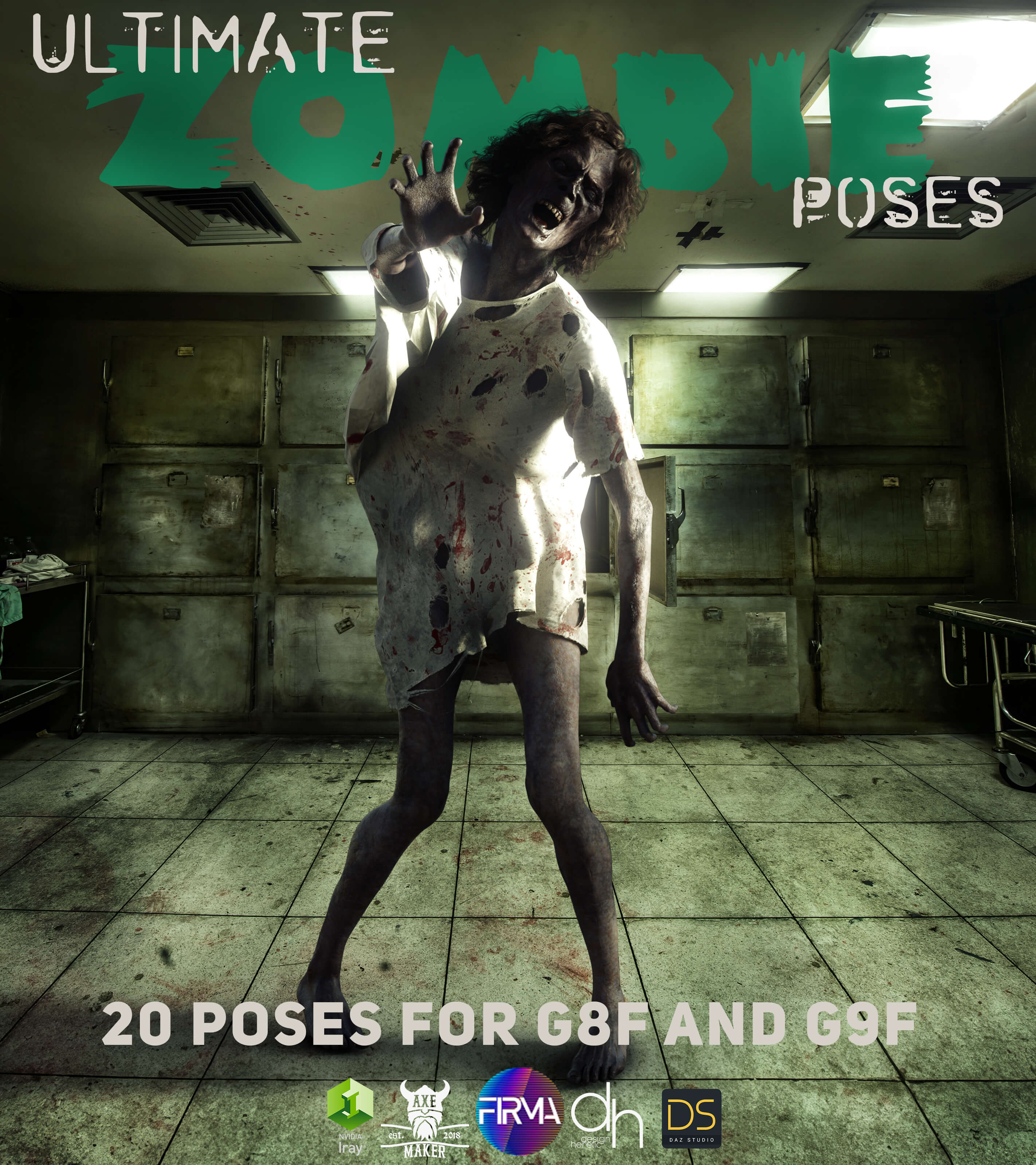 ultimate zombie female pose pack 01 1784377007
