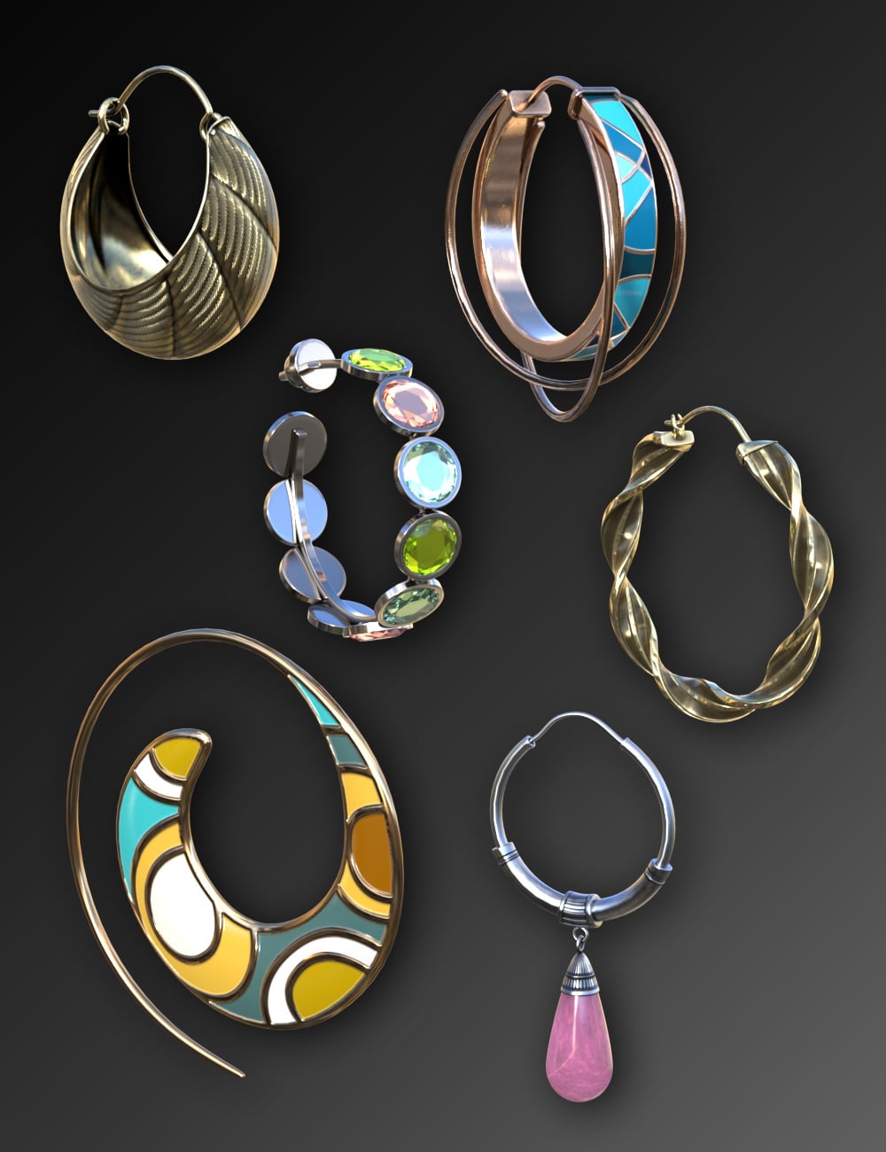stylishhoopearringsforgenesis900maindaz3d 1784442779