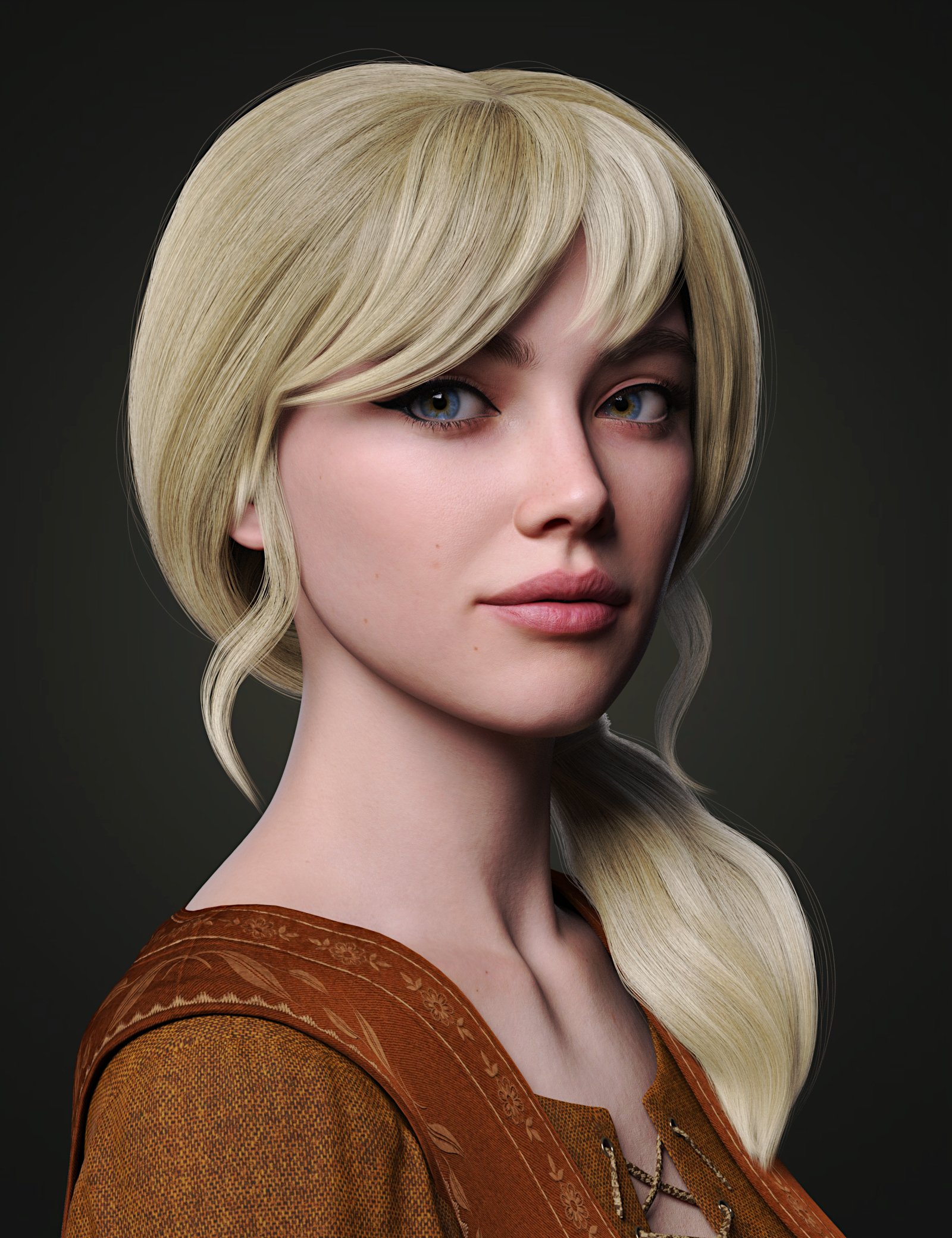 Cila Hair for Genesis 9 1 Cila Hair for Genesis 9