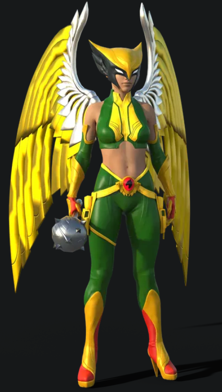 Hawkgirl Outfit for G8F 1 Hawkgirl Outfit for G8F