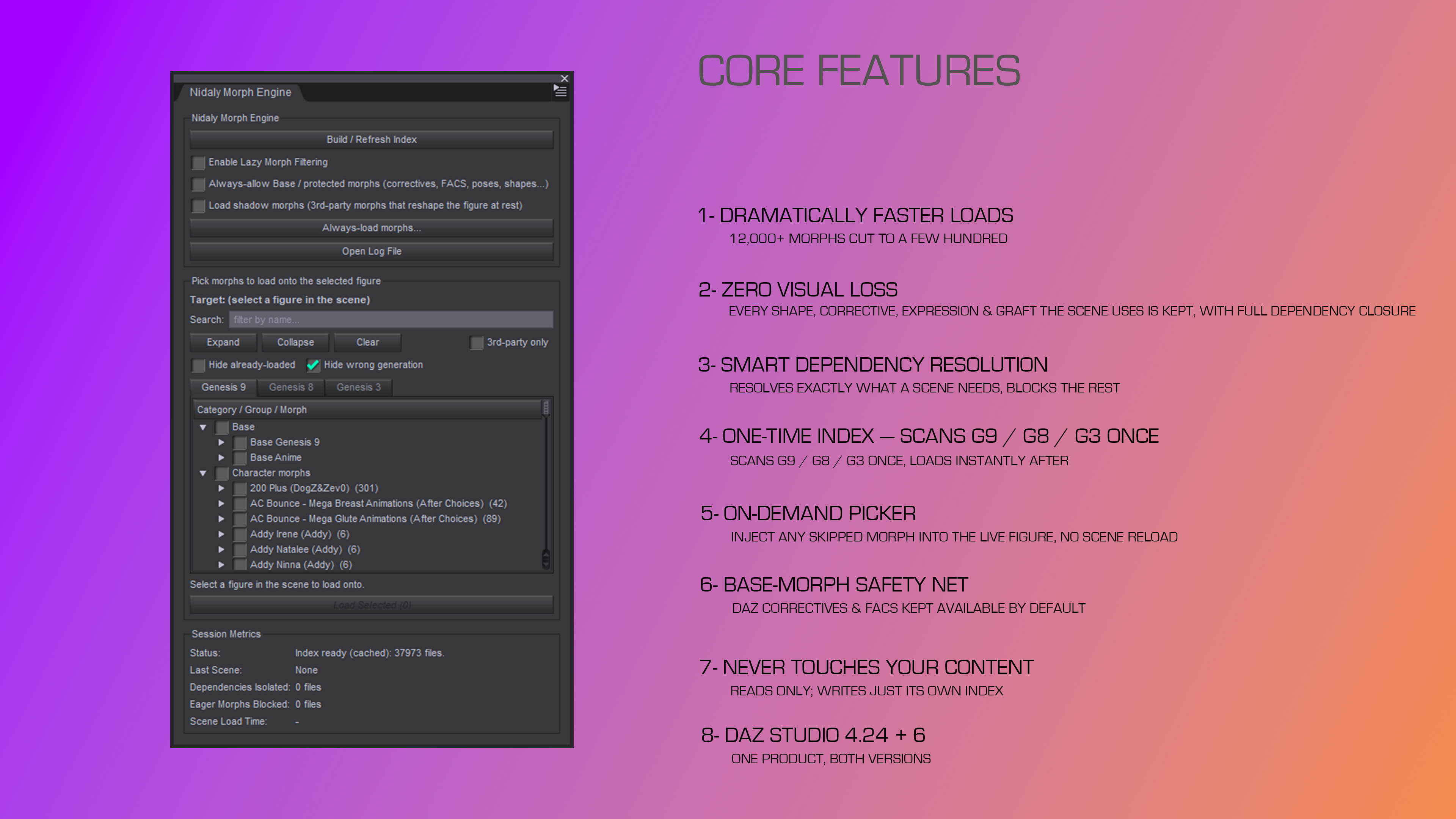 nidaly scene load optimizer dynamic morph injection 15 1784954393