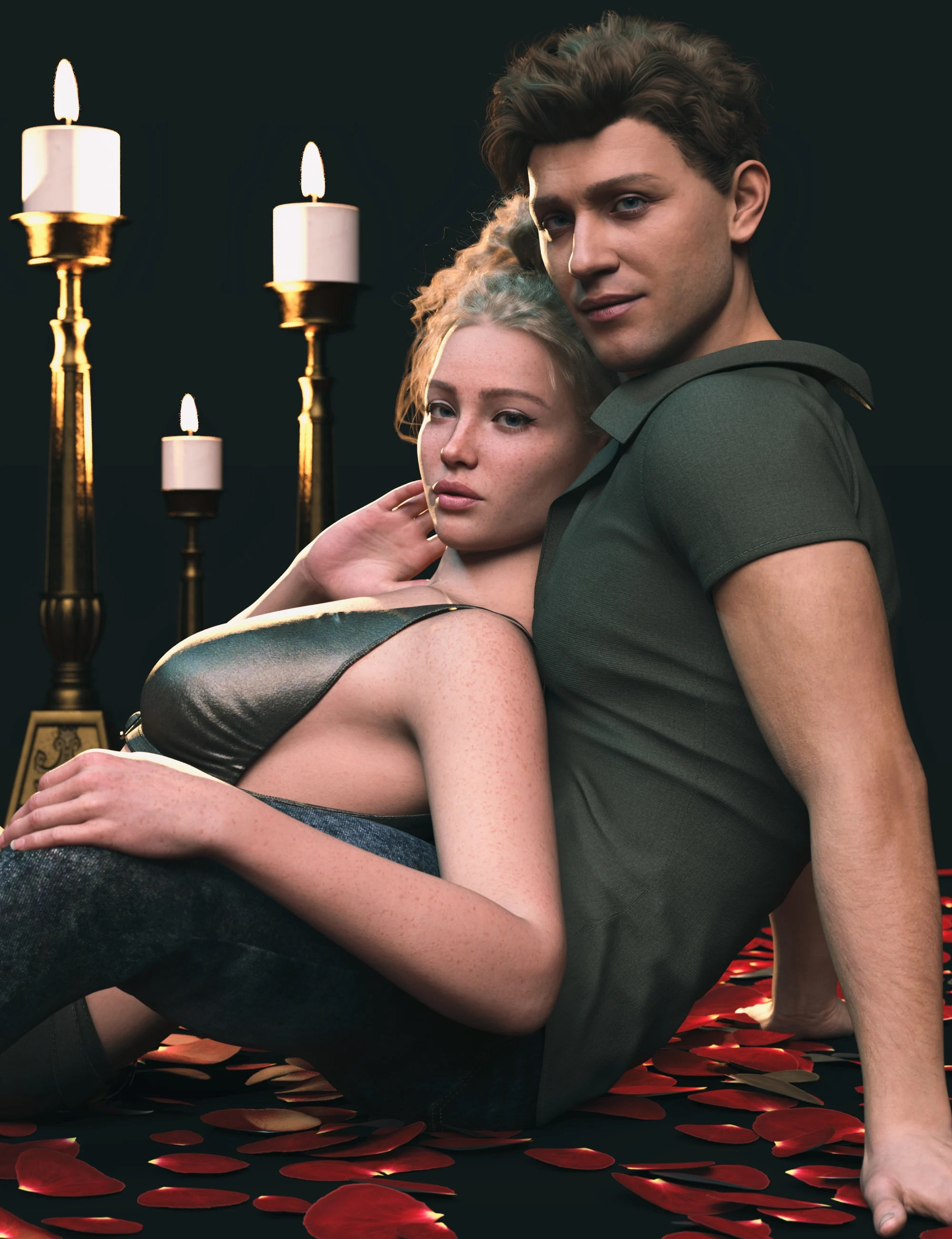 Z Loved Up Couple Poses for Genesis 9 and 8 1 Z Loved Up Couple Poses for Genesis 9 and 8
