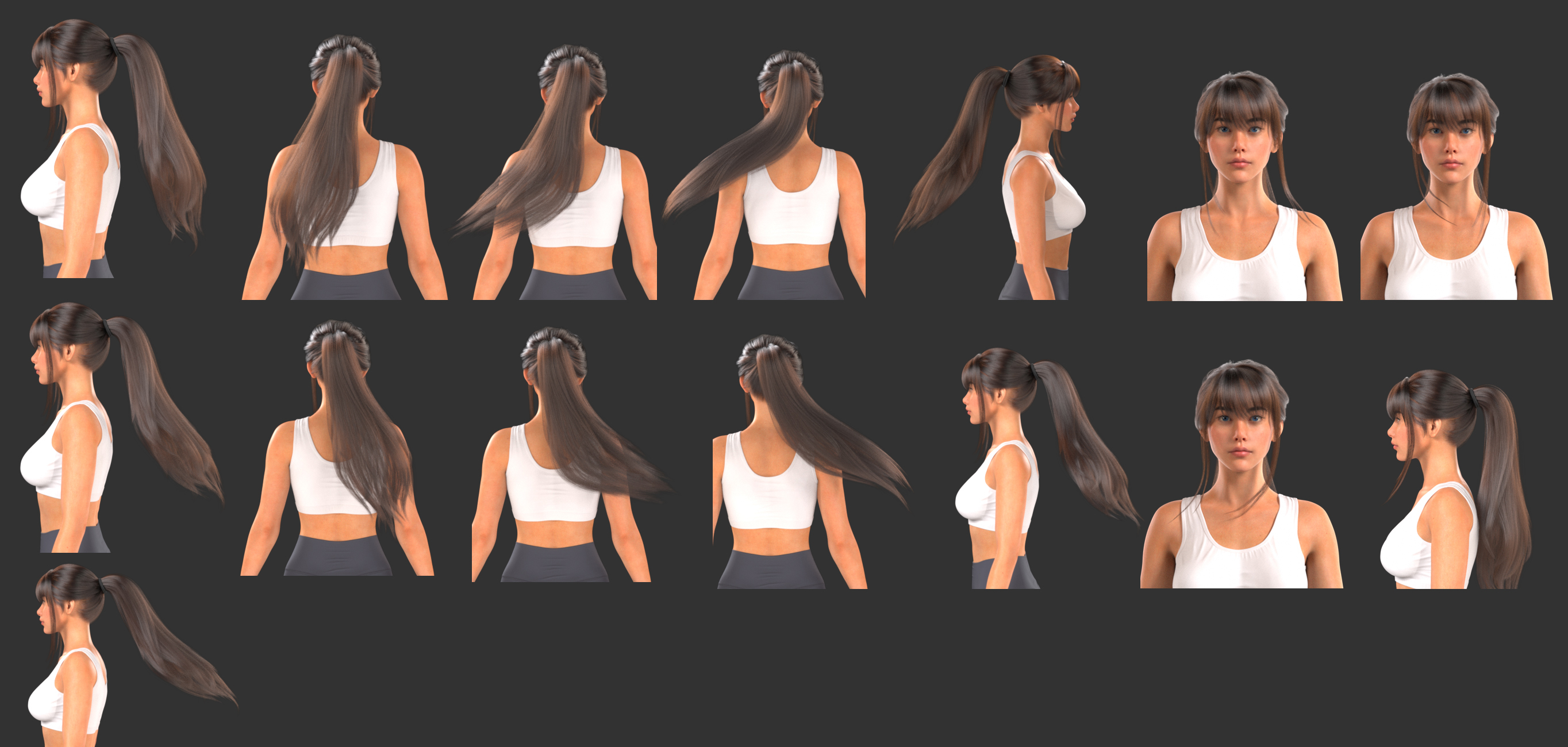 XYZ Classic Ponytail Hair for Genesis 9 1 https://new.imagehostx.com/upload/2026/08/01/xyzclassicponytailhairforgenesis906daz3d_1785589673.jpg