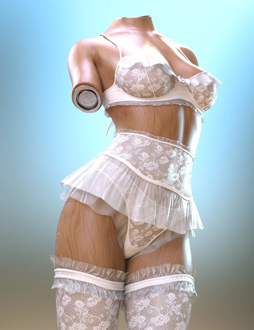Rococo Lingerie for Genesis 9, 8 and 8.1 1 Rococo Lingerie for Genesis 9, 8 and 8.1