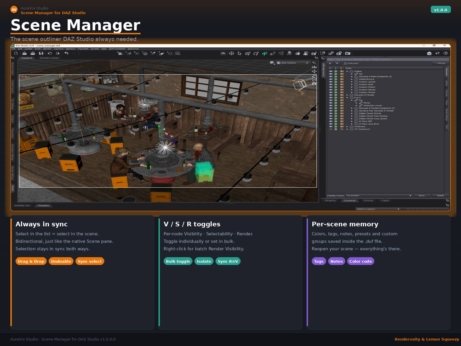 scene manager for daz studio 4 x 1 01 1786479243