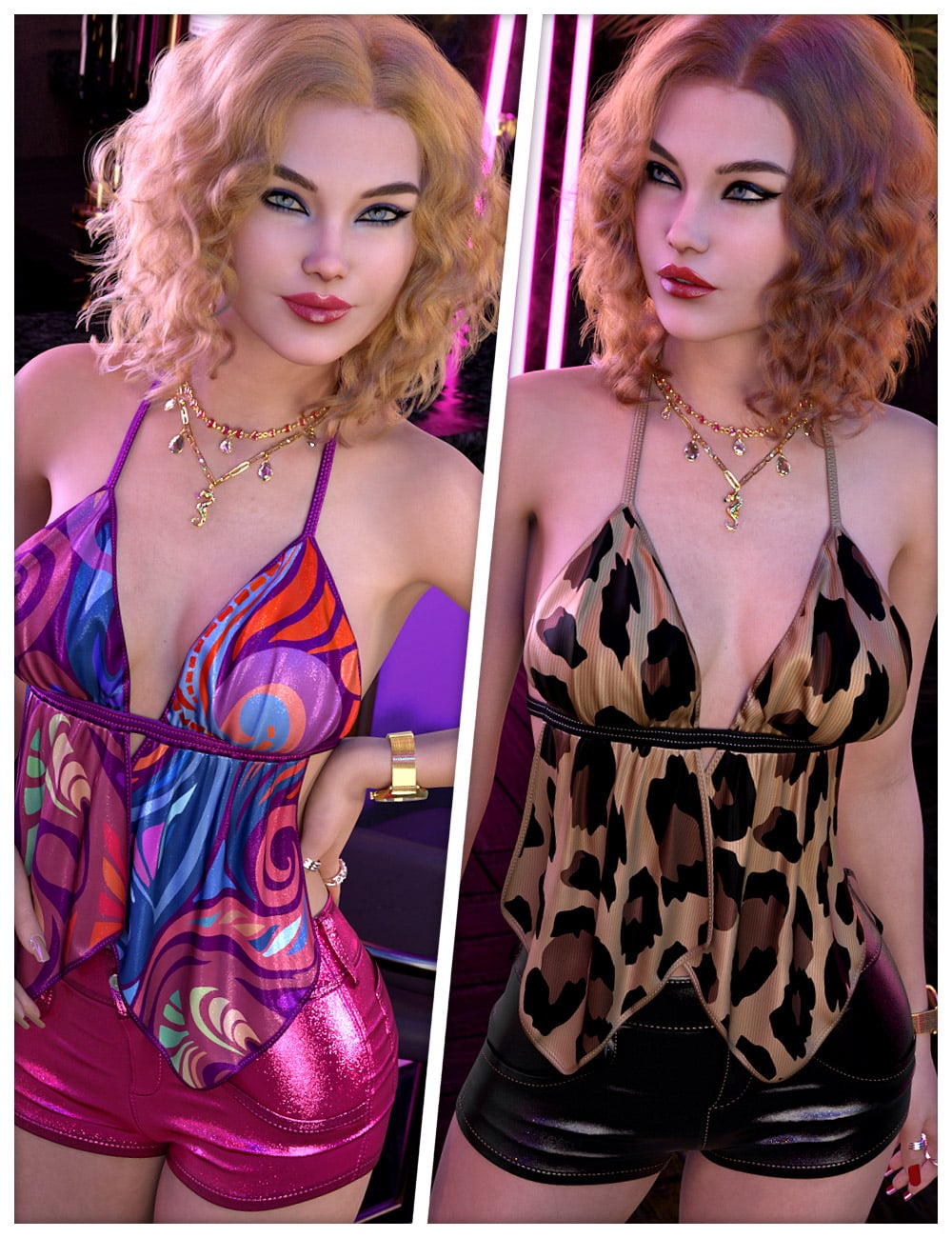 Fashionable Textures for dForce Glamorous Halter Top And Pants 1 https://new.imagehostx.com/upload/2026/08/12/main_1786521388.jpg