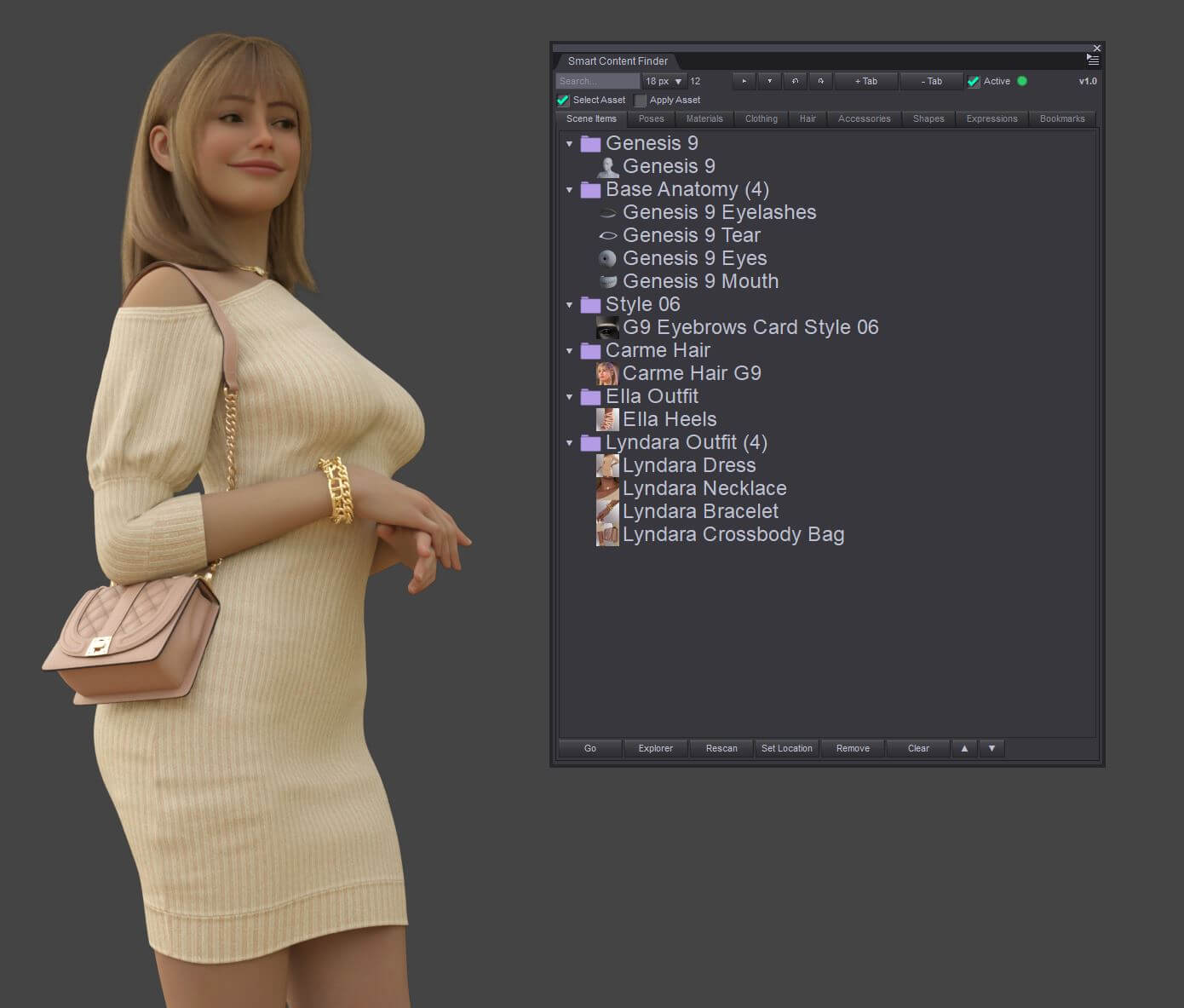 Smart Content Finder for Daz3D v1.5 52 smart content finder for daz3d 15 1786695710