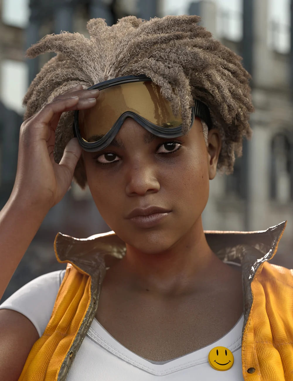 dForce Natty Undercut Hair for Genesis 8 Female(s) 84 hDaVaam 1786830321