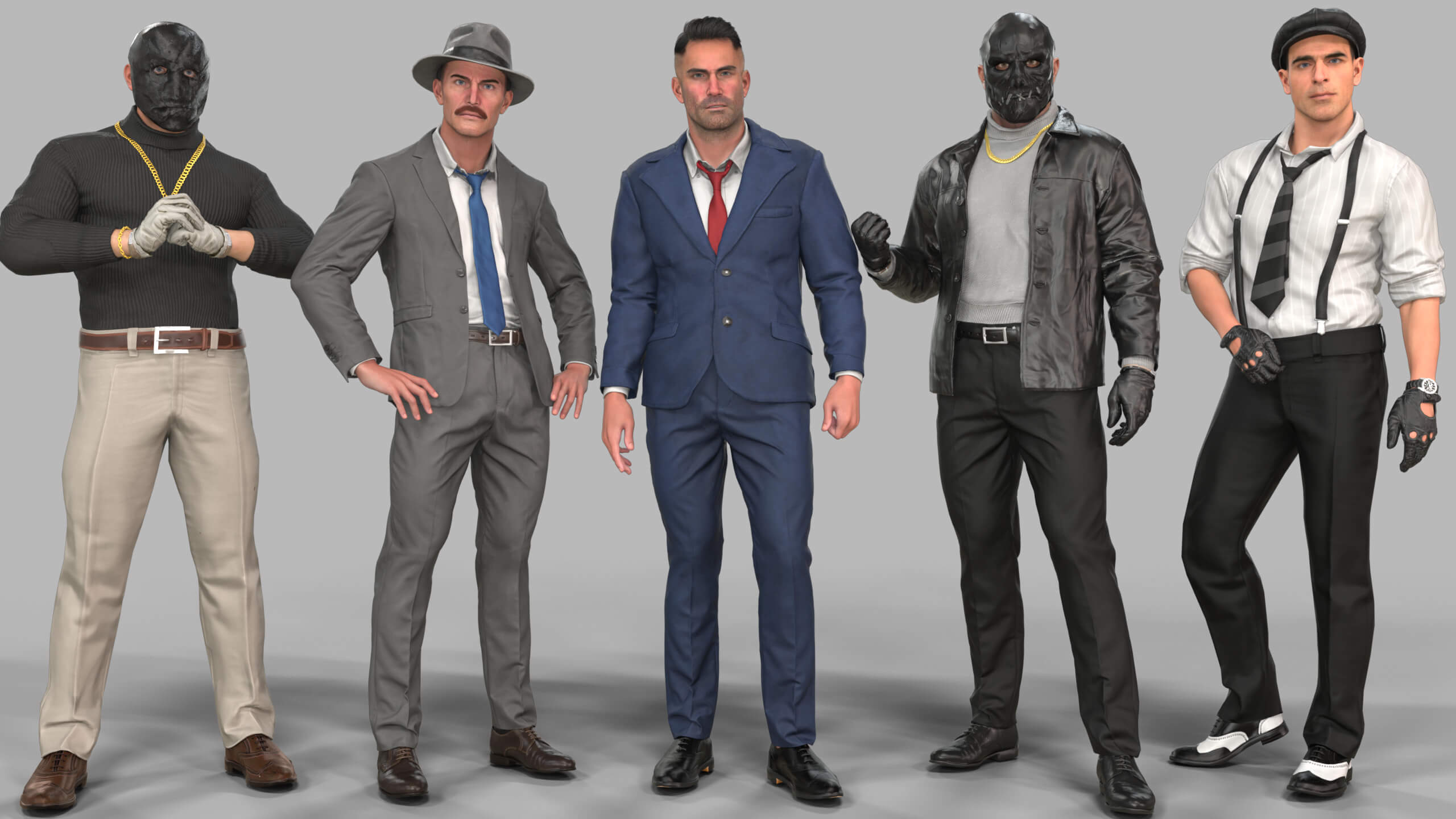 mobsters suit collection for genesis 8 and 9 male 04 1786757172
