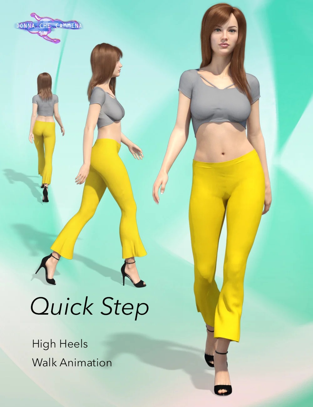 Quick Step Walk Cycle for Genesis 8 Female(s) 1 Quick Step Walk Cycle for Genesis 8 Female(s)