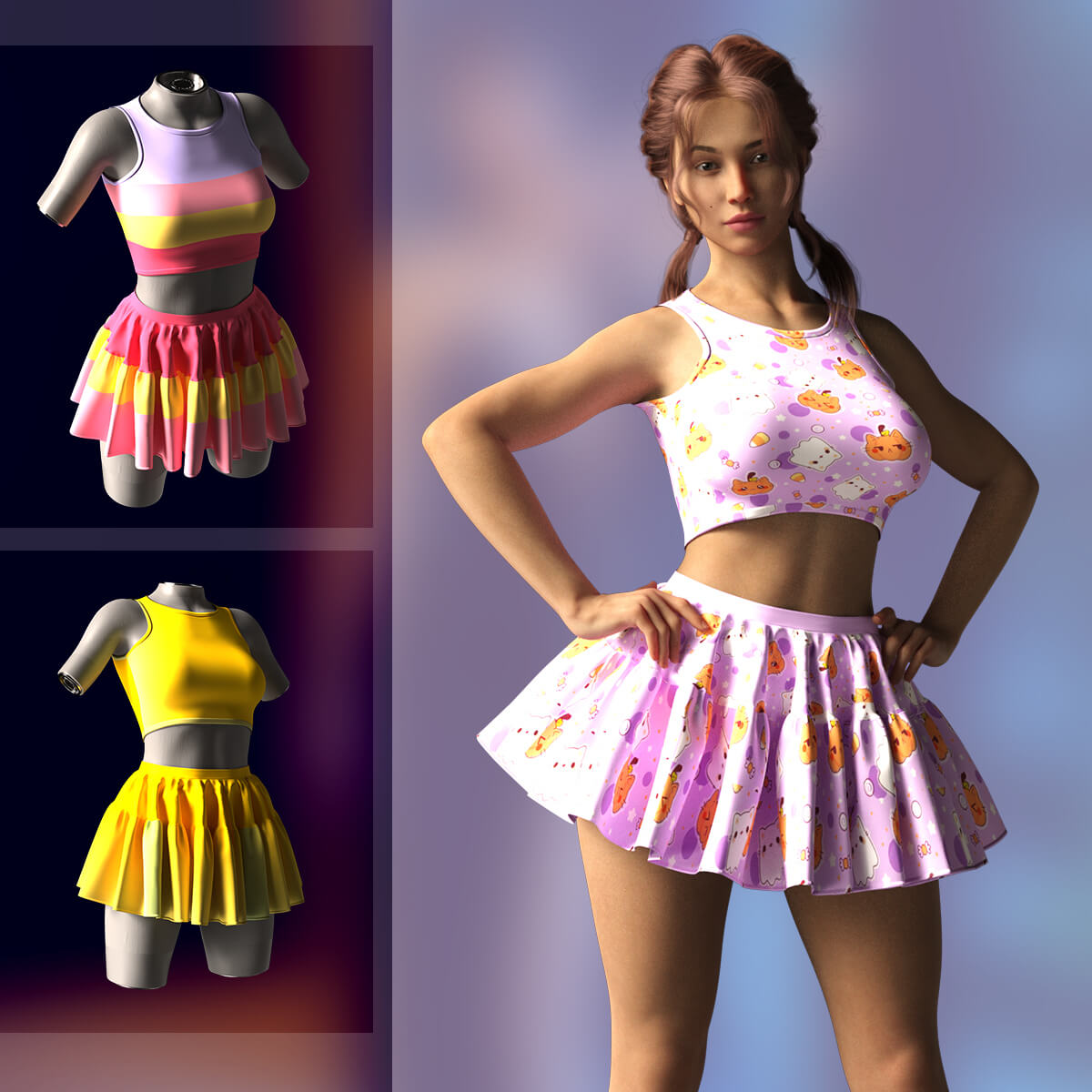 rql dforce kawaii flirty mood set g8f g8 1f 01 1787690801
