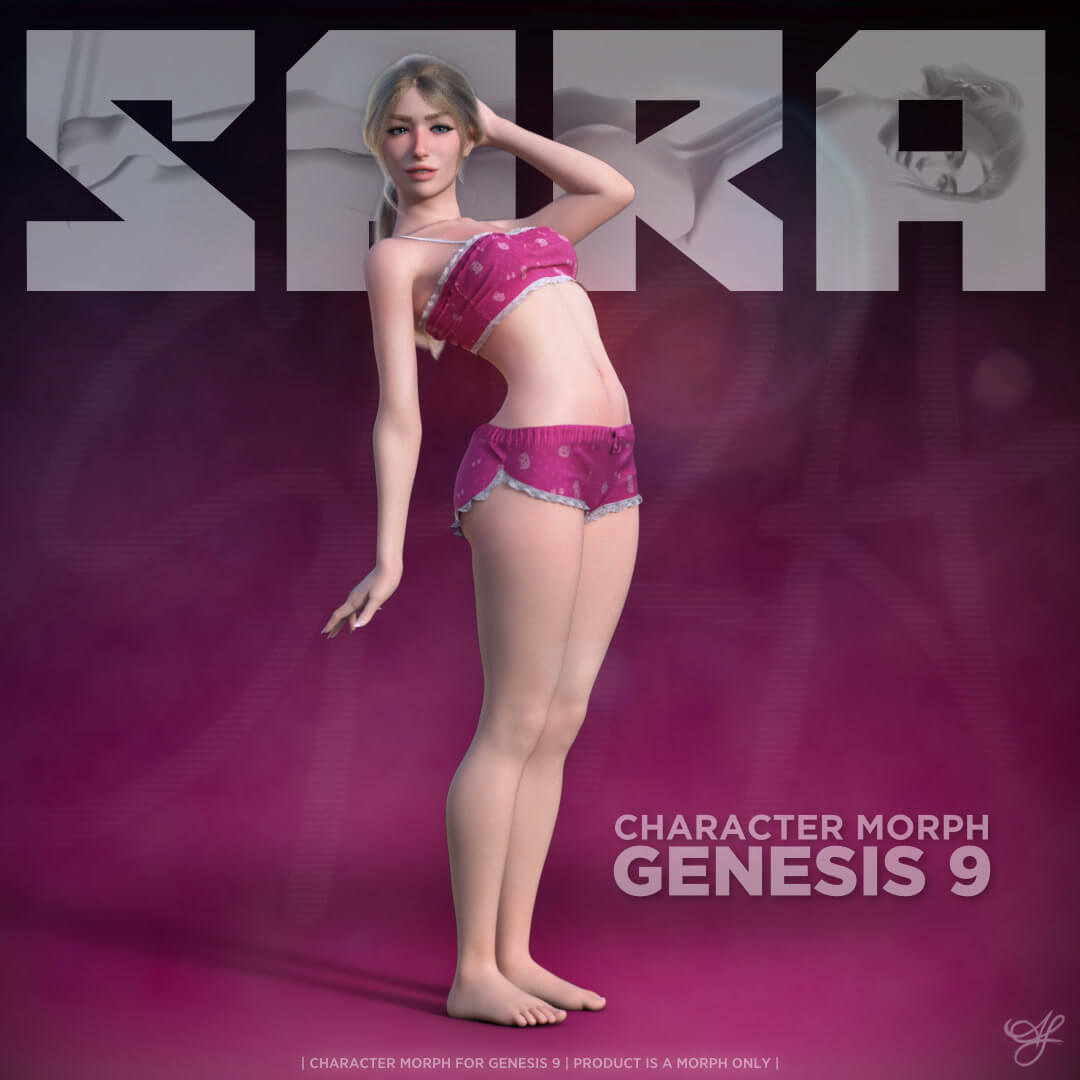 sara character morph for genesis 9 01 1788303130